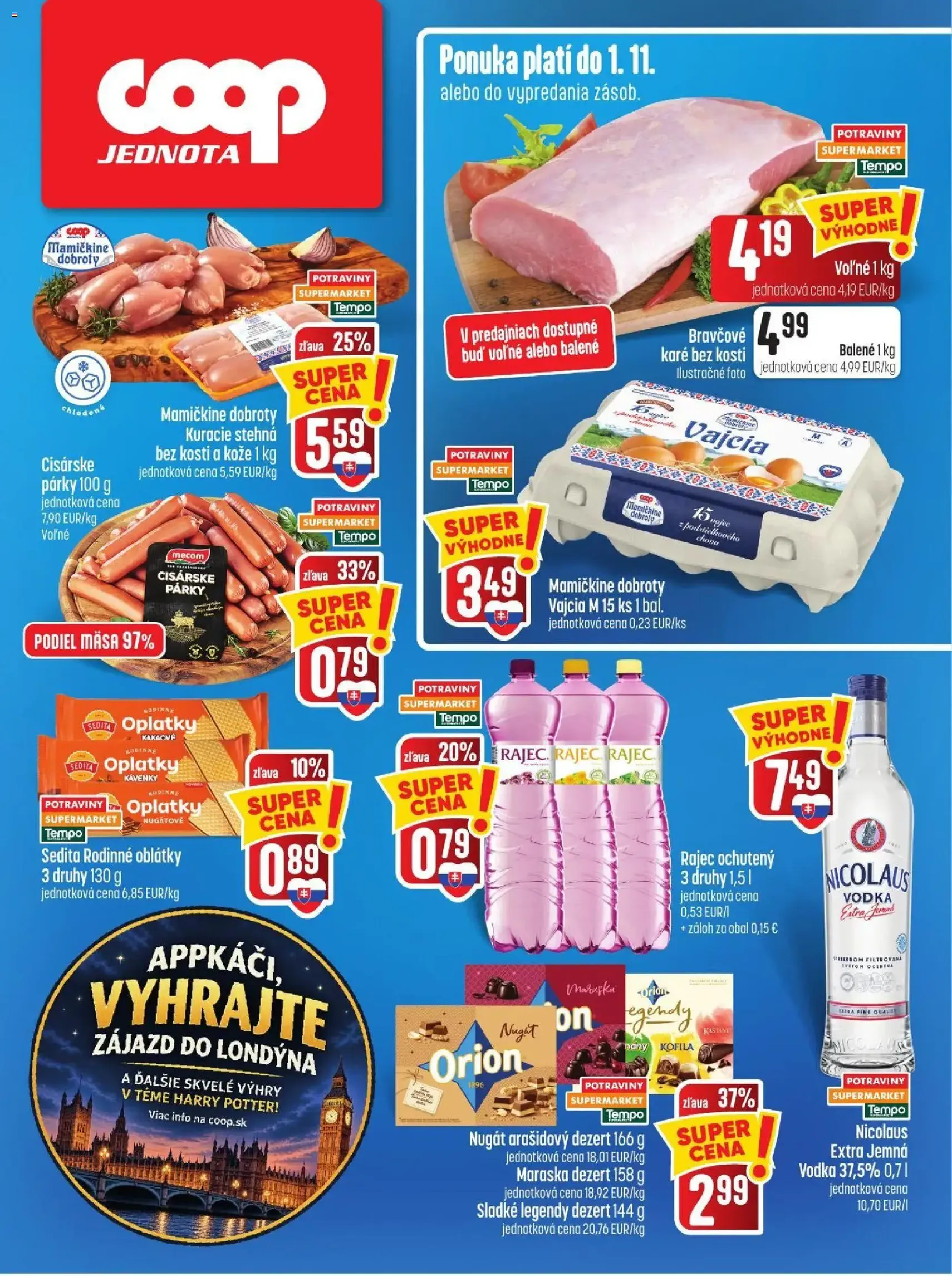 COOP Jednota leták - platný leták od 29.10.2026 strana 28 z 28