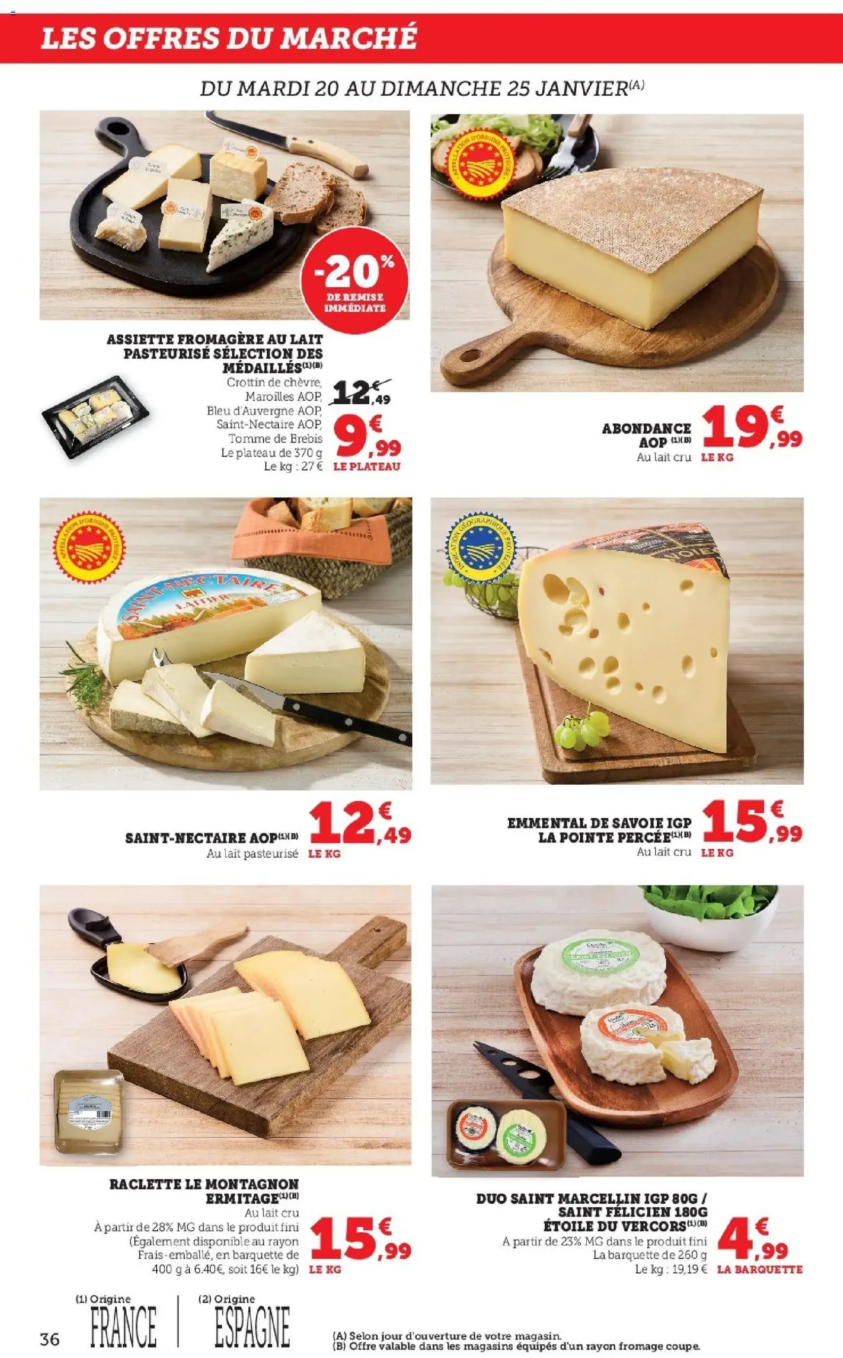 Super U catalogue - brochure valable à partir du 20/01/2026, page 36 sur 44