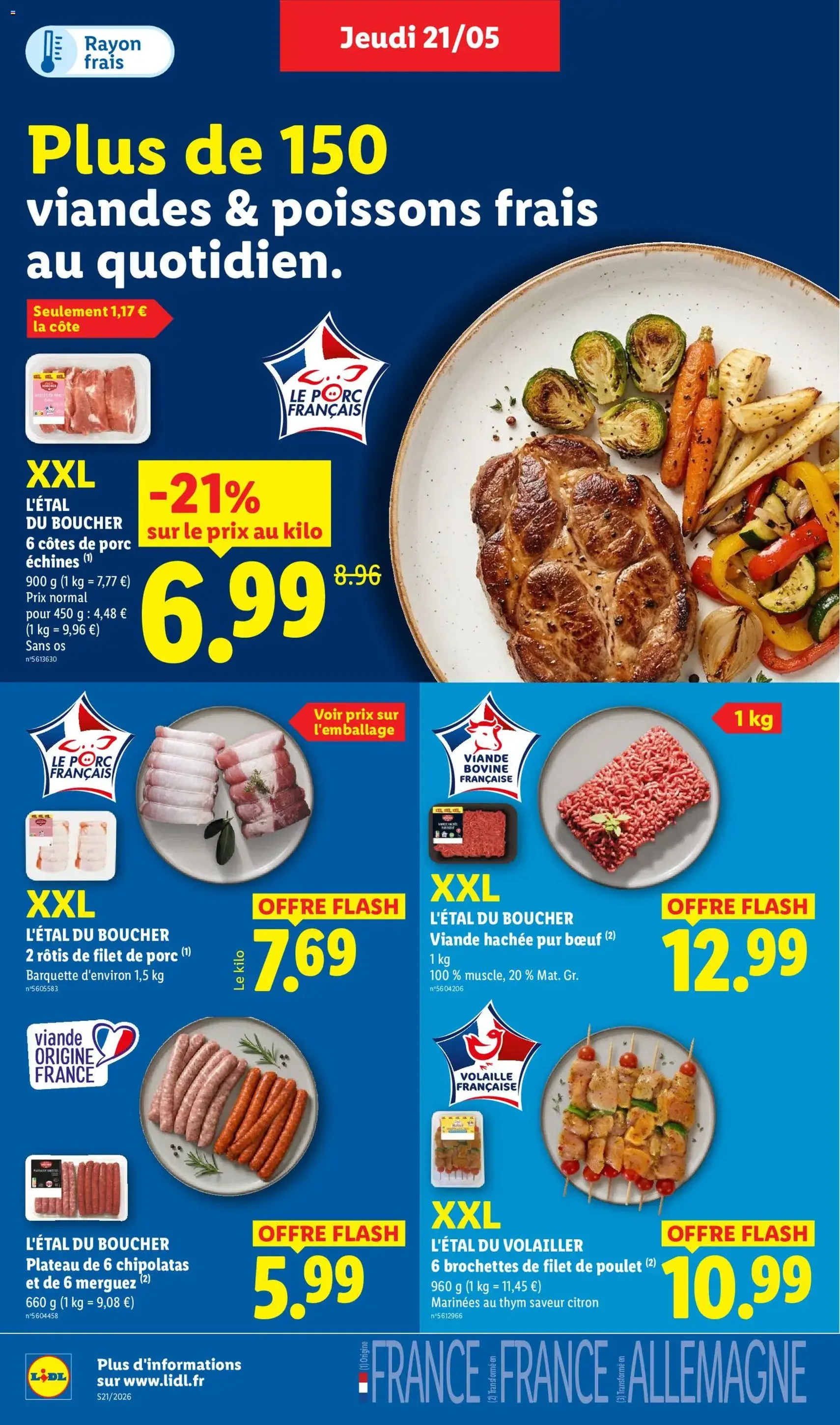 LIDL catalogue - brochure valable à partir du 21/05/2026, page 6 sur 70