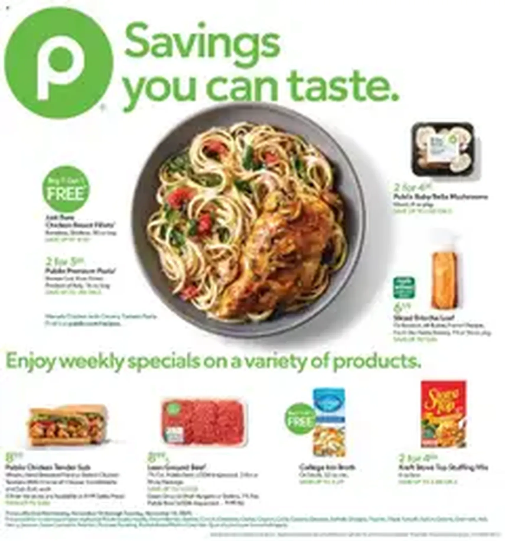 Publix Weekly Ad - valid flyer from 11/12/2025, page 1 of 1