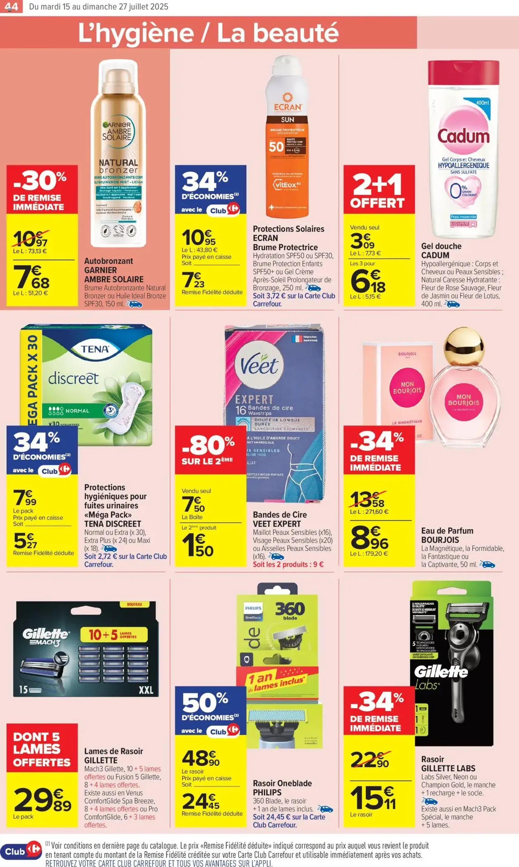 Carrefour Market catalogue semaine 29 - brochure valable à partir du 15/07/2025, page 46 sur 54 Carrefour Market catalogue semaine 29 - brochure valable à partir du 15/07/2025, page 46 sur 54
