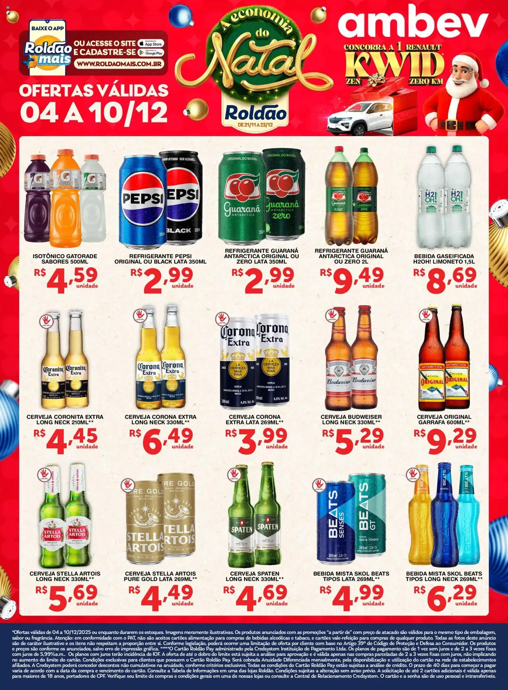 Roldão - Ofertas Ambev - folheto válido a partir de 04/12/2025 página 1 de 1