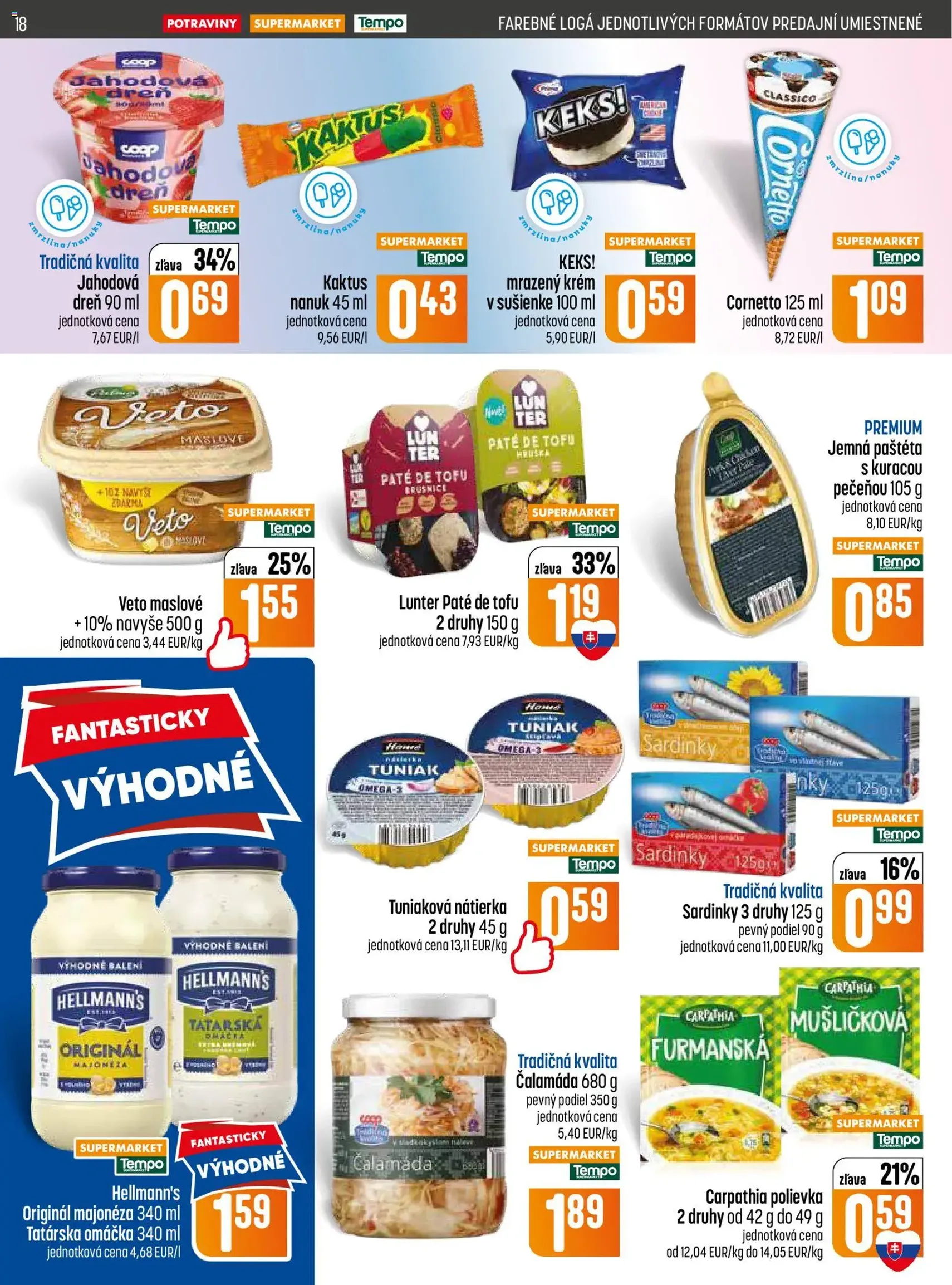 COOP Jednota leták - platný leták od 02.07.2026 strana 18 z 28