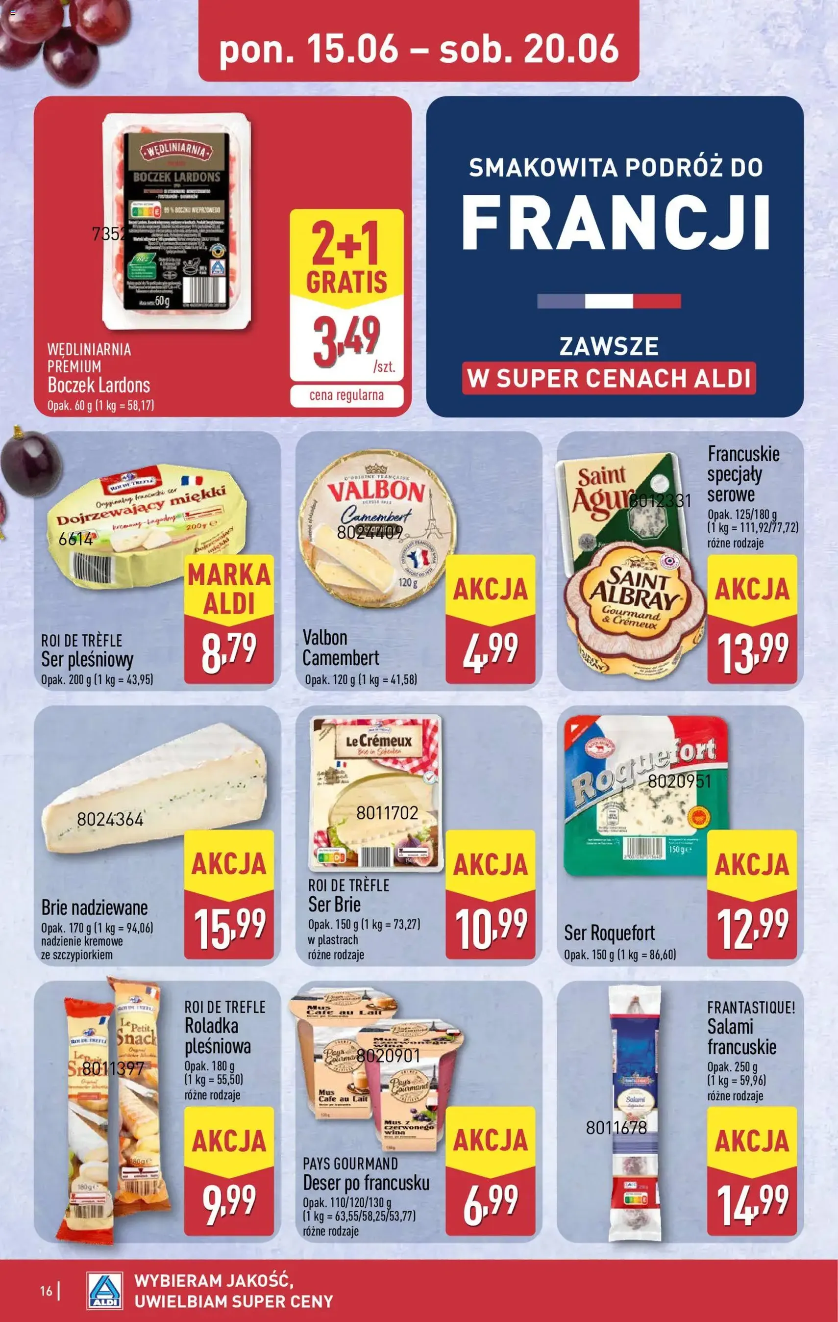 Aldi gazetka - ważny gazetka od 15.06.2026 strona 16 z 40