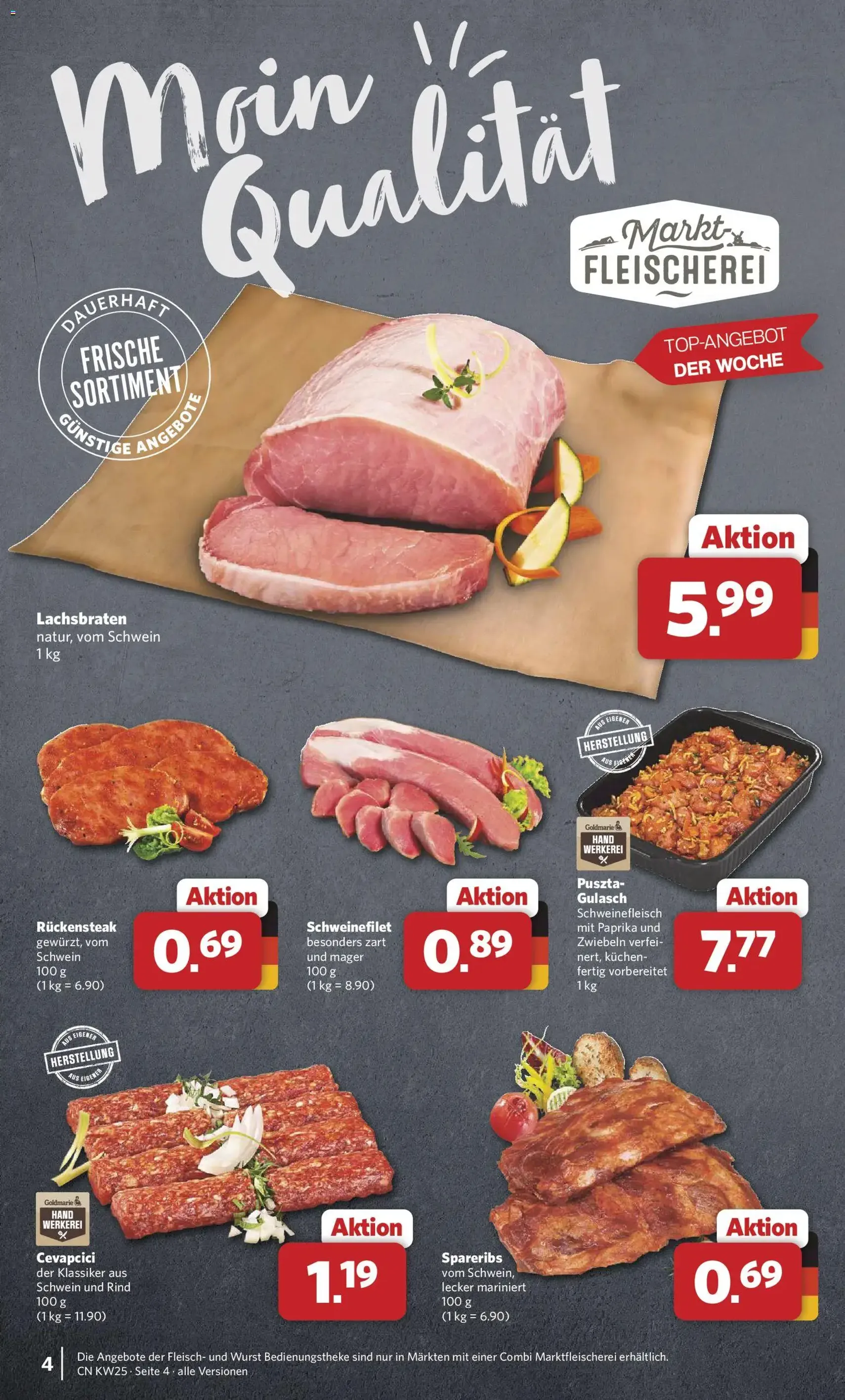 Combi Prospekt - Gültiger Prospekt ab 15.06.2026, Seite 4 von insgesamt 39