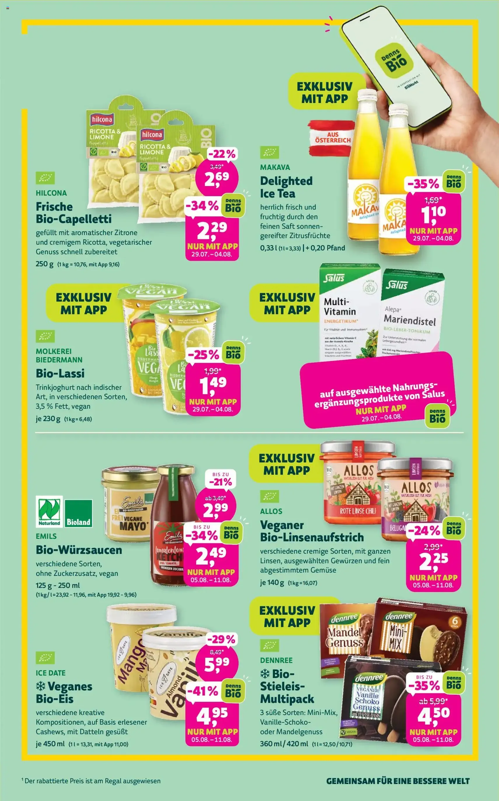 Denns BioMarkt Angebote - Gültiger Prospekt ab 29.07.2026, Seite 3 von insgesamt 14