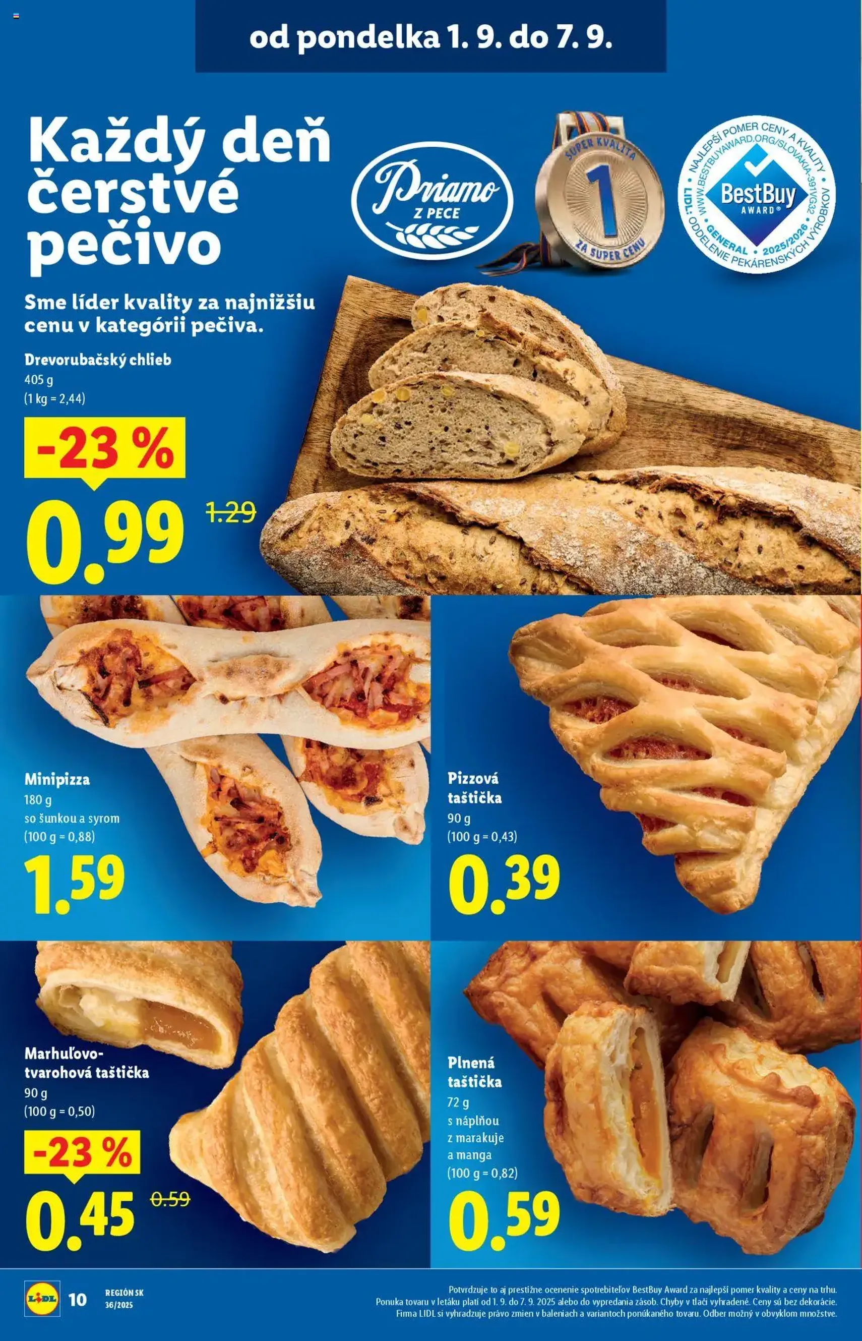 Lidl leták - platný leták od 01.09.2025 strana 10 z 103 Lidl leták - platný leták od 01.09.2025 strana 10 z 103