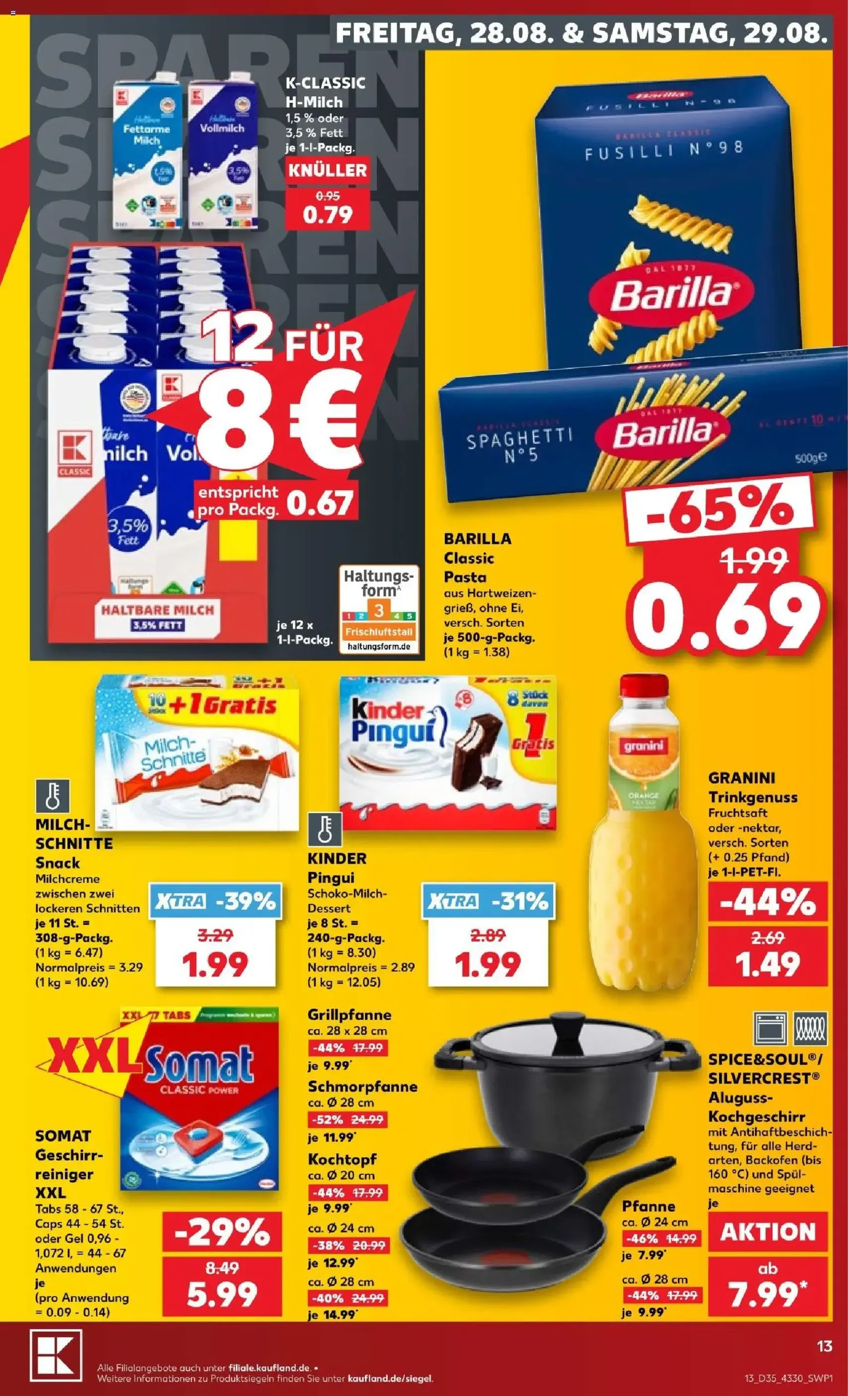 Kaufland Prospekt - Gültiger Prospekt ab 27.08.2026, Seite 13 von insgesamt 60