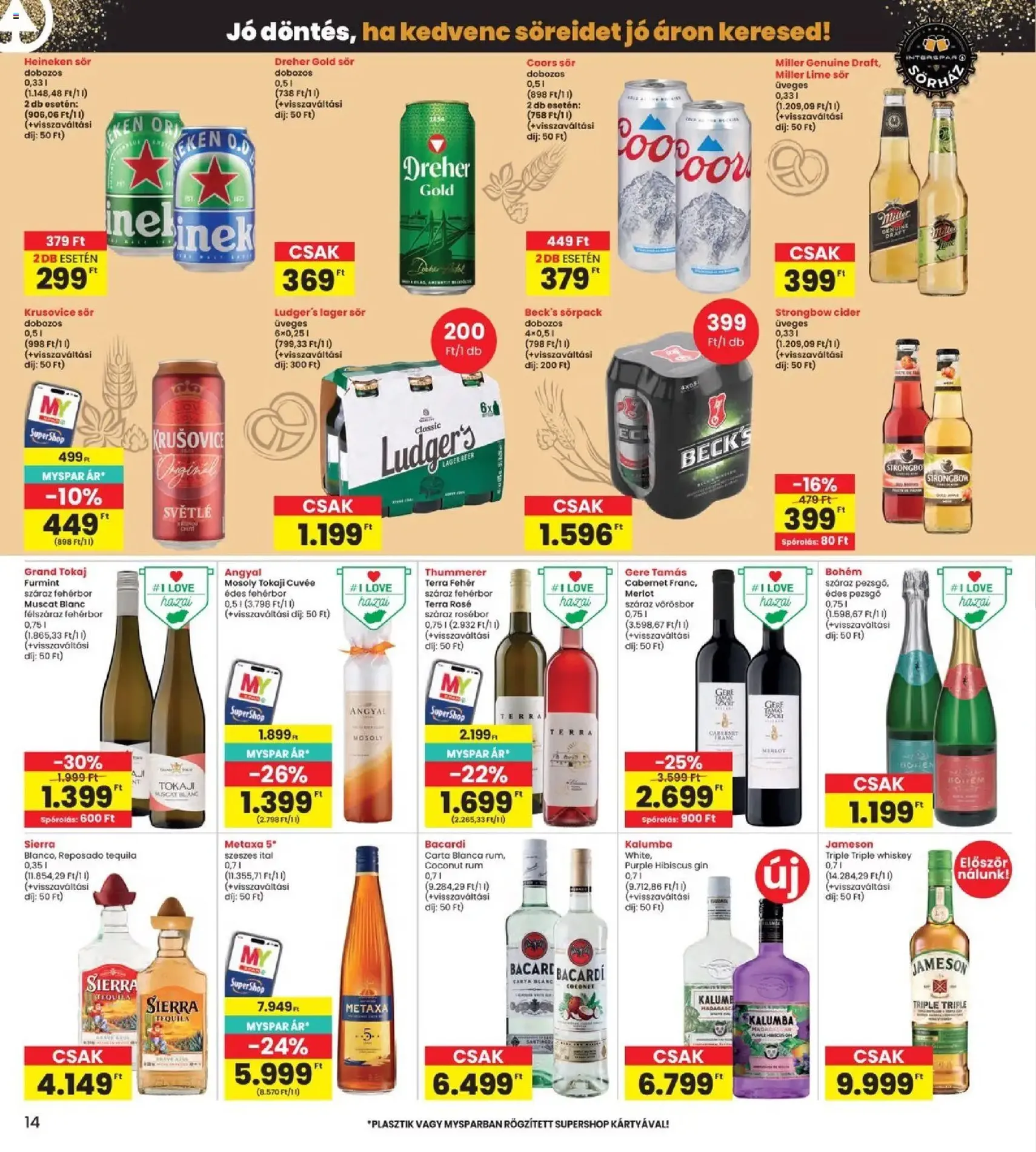 Interspar akciós újság - 2026.05.14. érvényes szórólap 14 oldal 19 oldalból