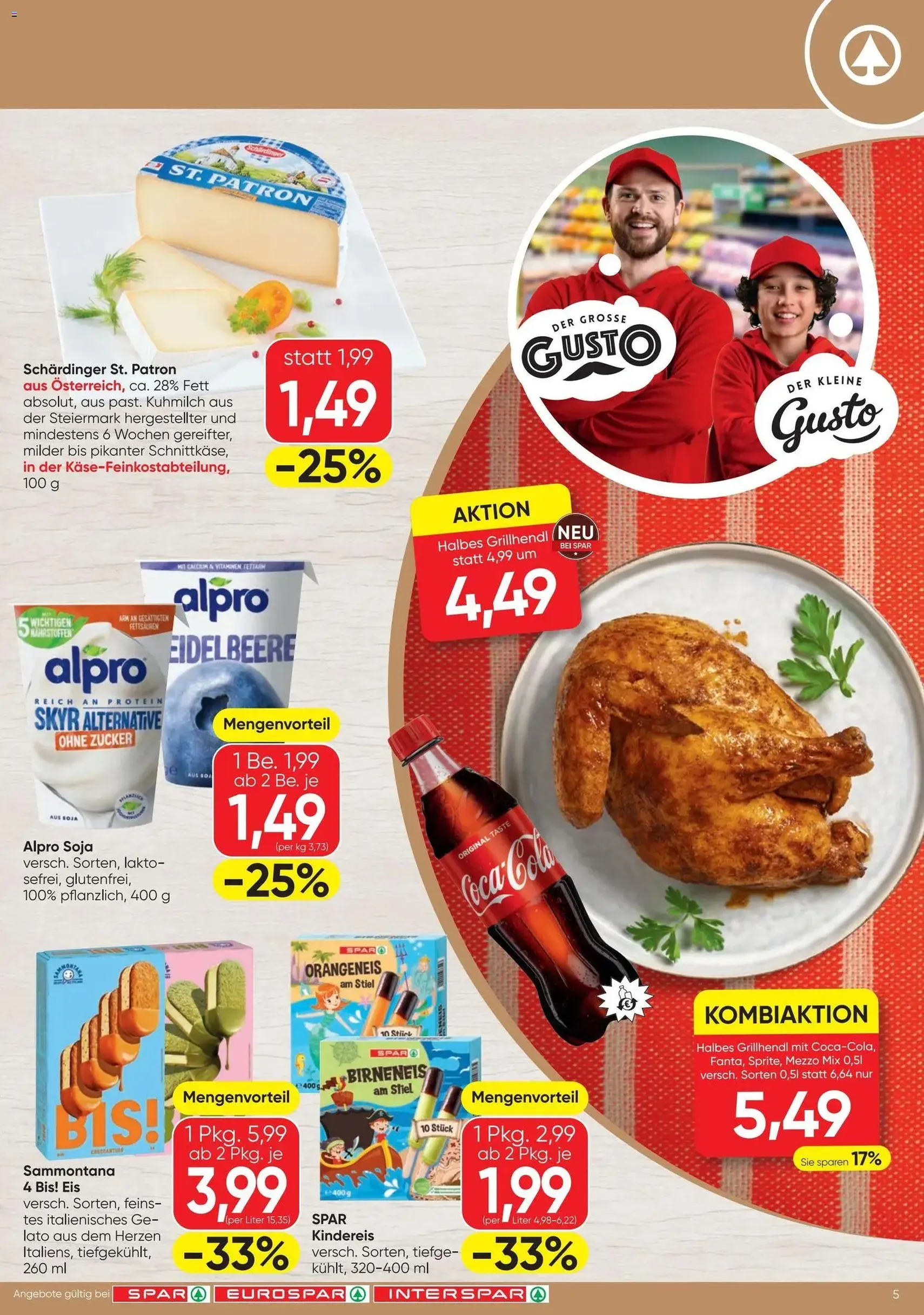 Spar - Flugblatt - Gültiger Prospekt ab 20.08.2026, Seite 5 von insgesamt 12