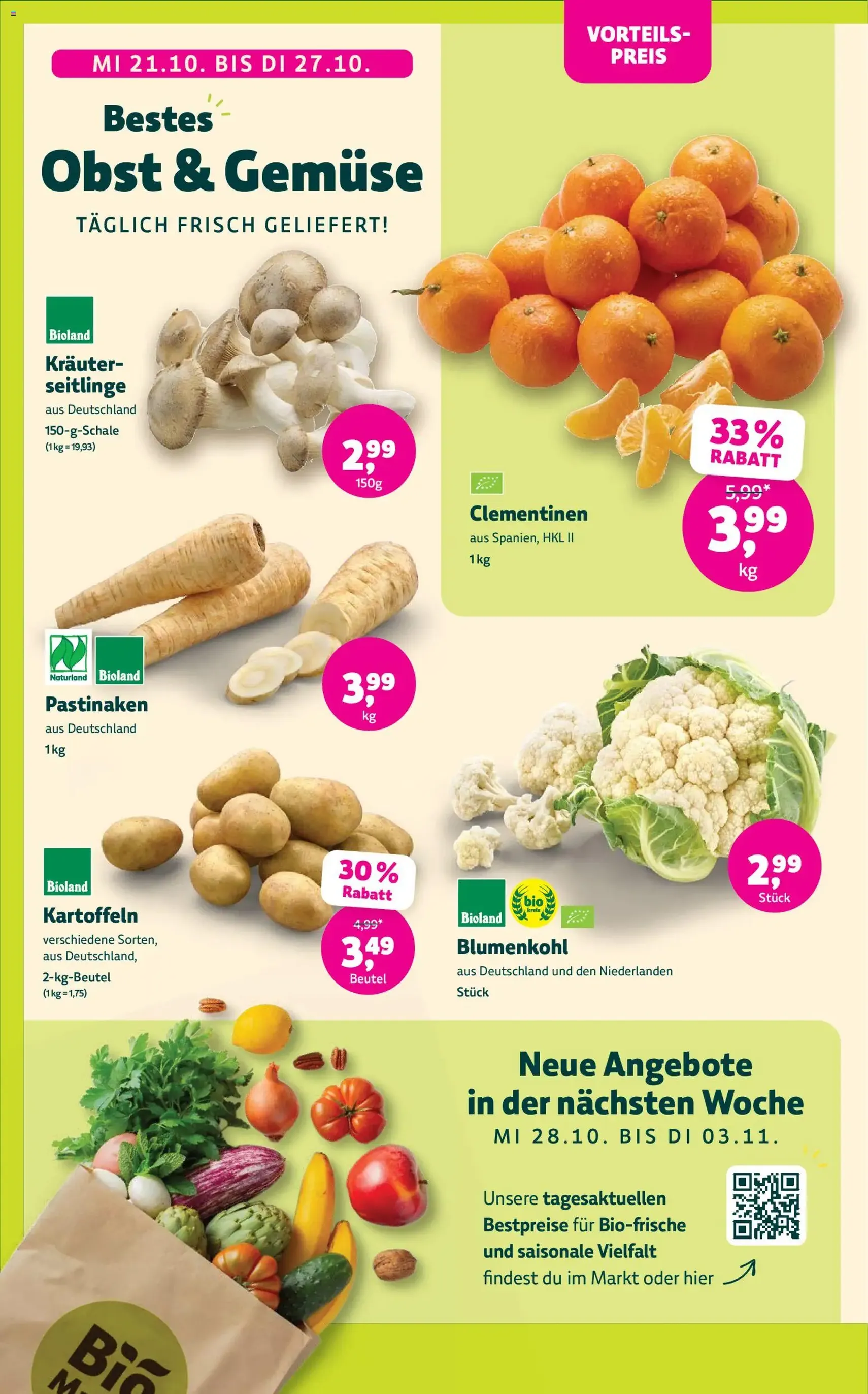 Denns BioMarkt Angebote - Gültiger Prospekt ab 21.10.2026, Seite 6 von insgesamt 16