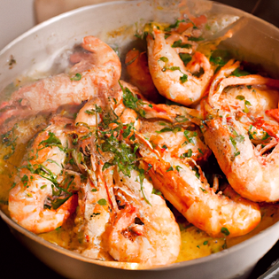 Recipe preview Authentic Greek Tomato Feta Cheese Prawn Saganaki