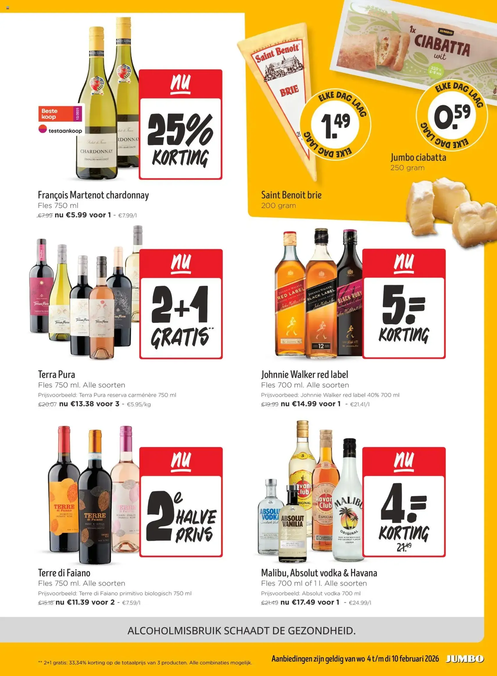 JUMBO folder / publicité - geldige folder vanaf 04/02/2026 pagina 13 van 16