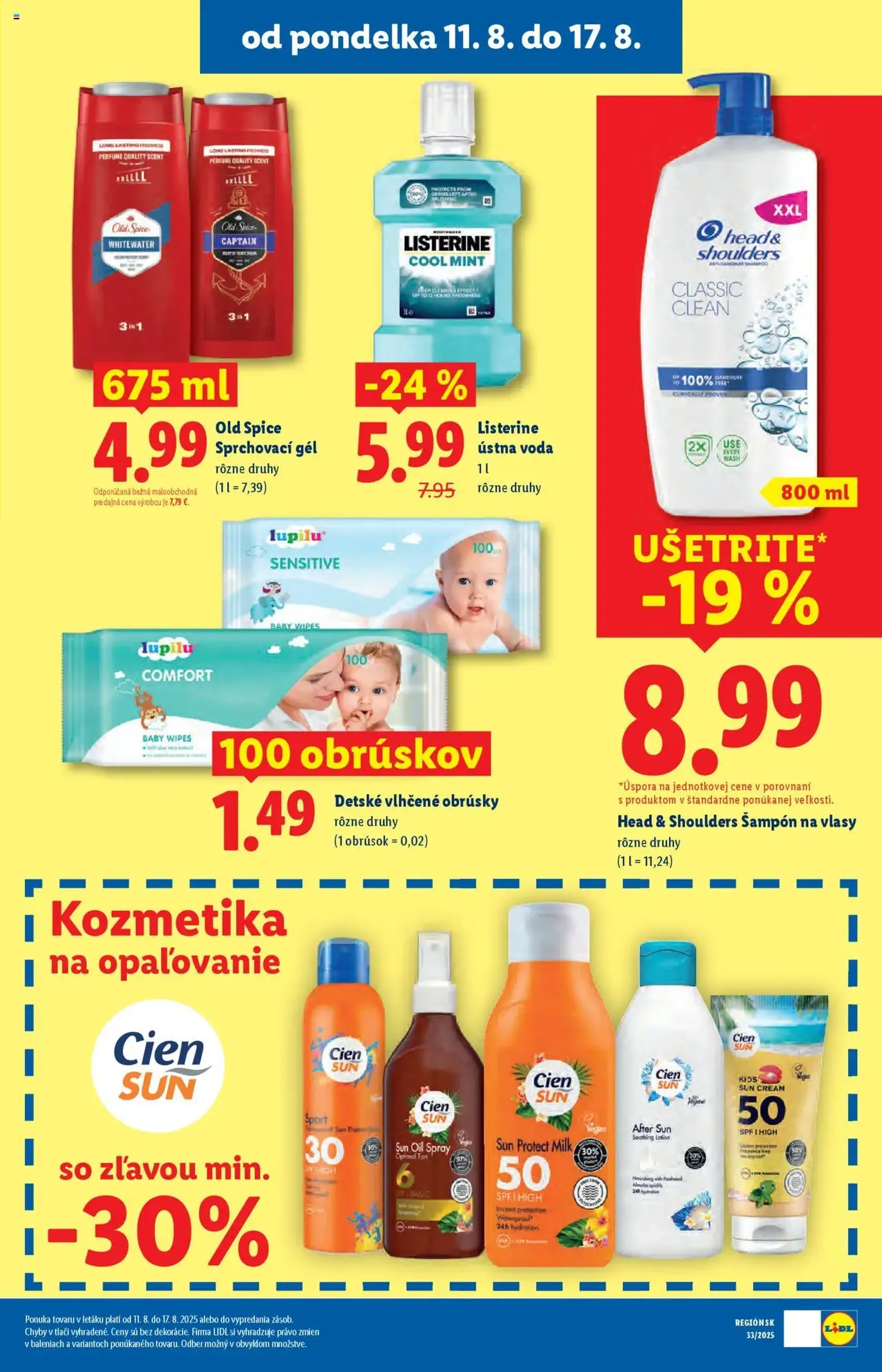 Lidl leták - platný leták od 11.08.2025 strana 31 z 93