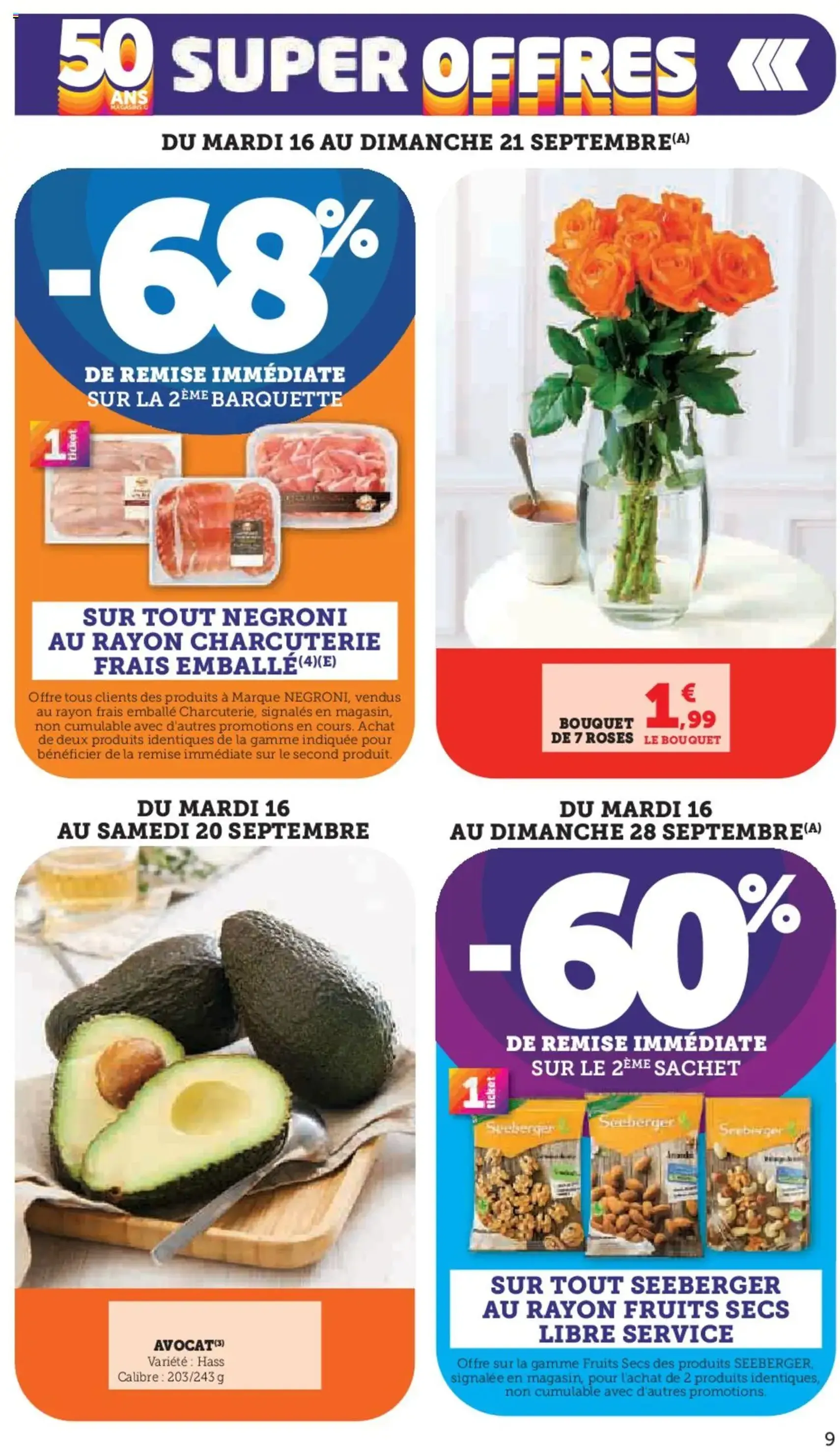 Super U catalogue - brochure valable à partir du 16/09/2025, page 9 sur 48 Super U catalogue - brochure valable à partir du 16/09/2025, page 9 sur 48