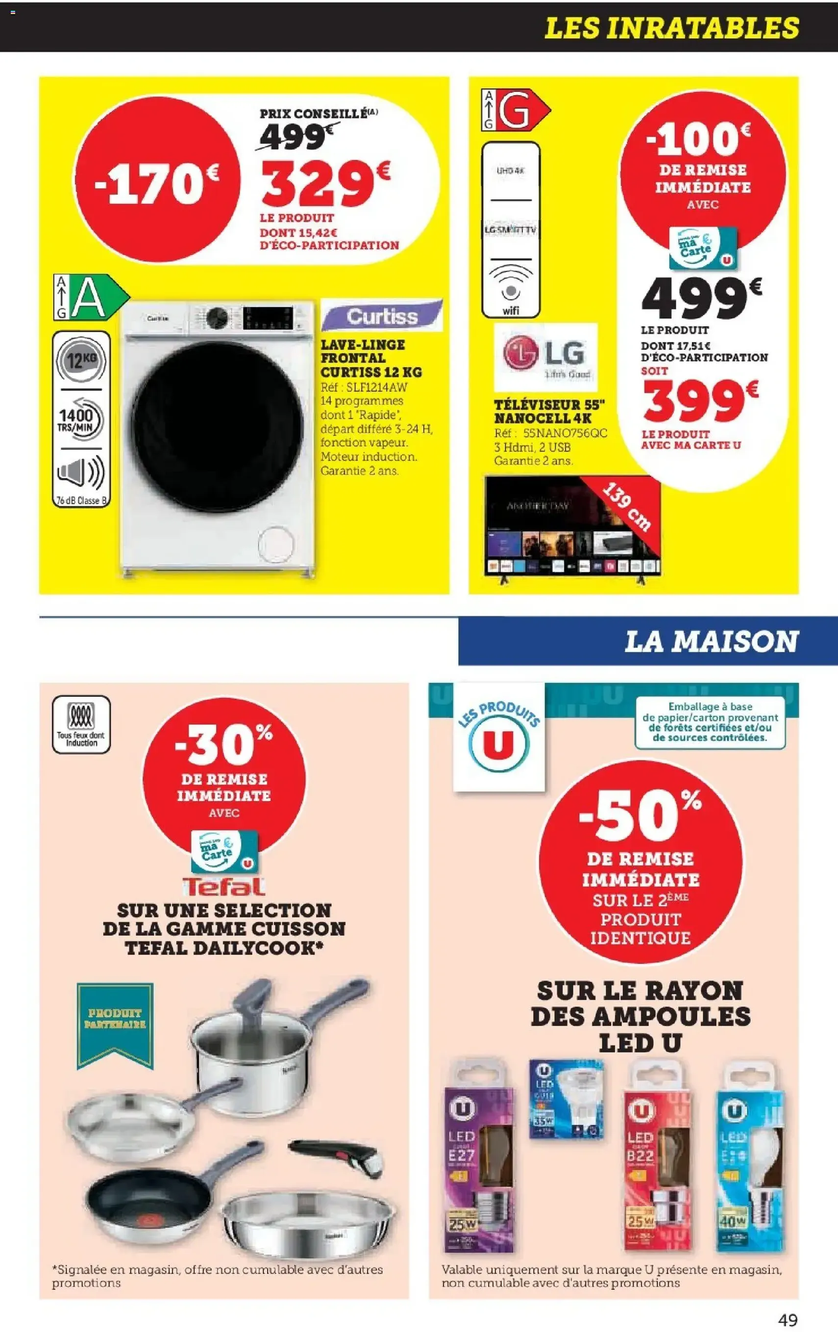 Hyper U catalogue - brochure valable à partir du 04/11/2025, page 49 sur 60