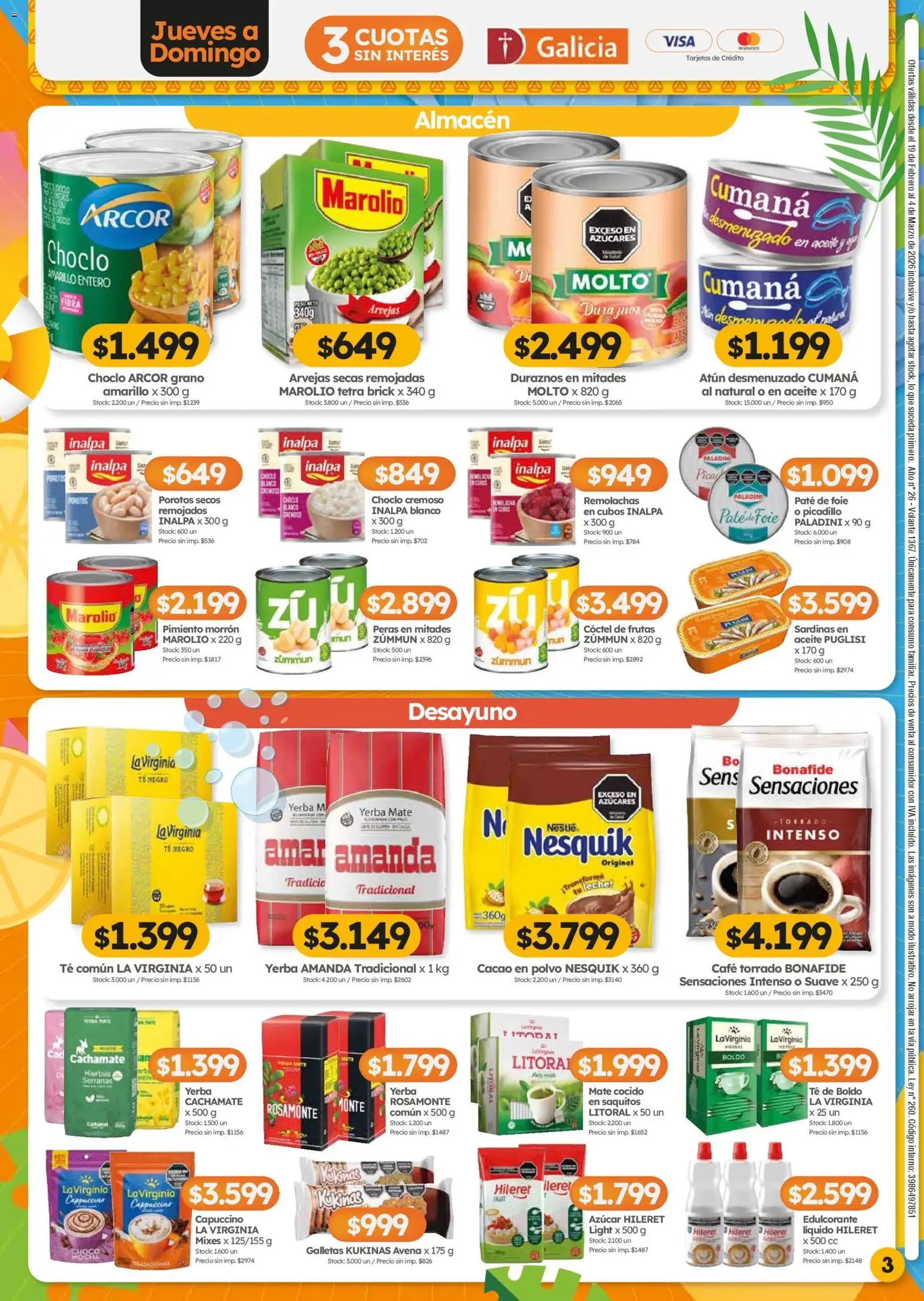 Cordiez ofertas - folleto válido desde 19/02/2026 página 3 de 12