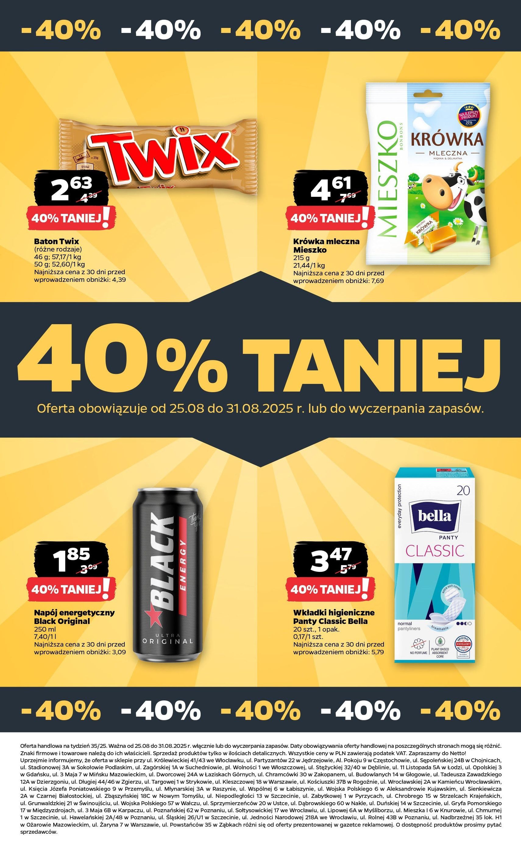 Netto gazetka - Spożywcza - ważny gazetka od 25.08.2025 strona 26 z 31 Netto gazetka - Spożywcza - ważny gazetka od 25.08.2025 strona 26 z 31