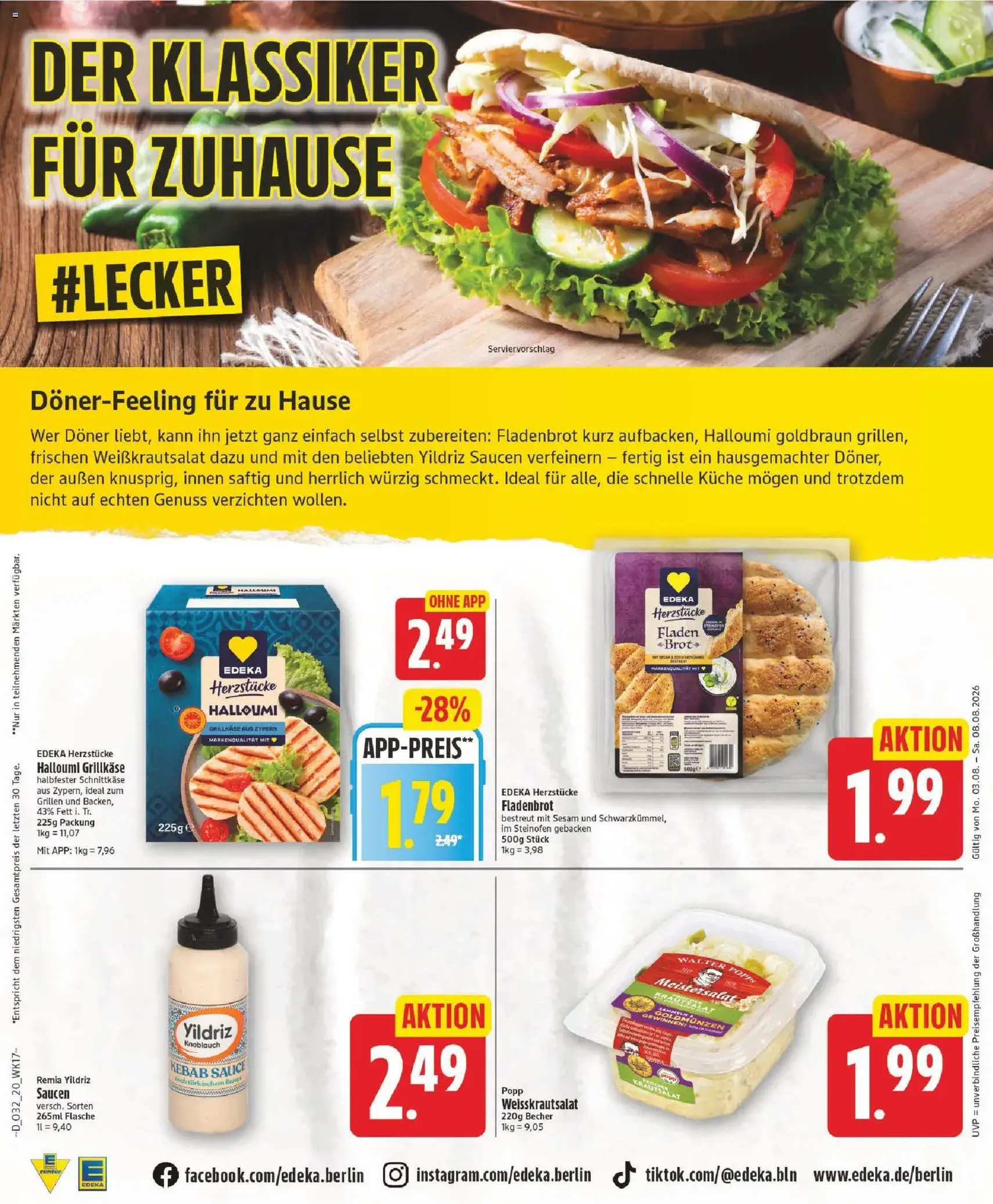 Edeka Prospekt - Gültiger Prospekt ab 03.08.2026, Seite 20 von insgesamt 27