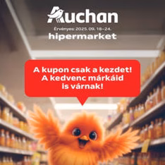 Auchan Akciós újság - szórólap előnézete érvényes 2025.09.18. -tól