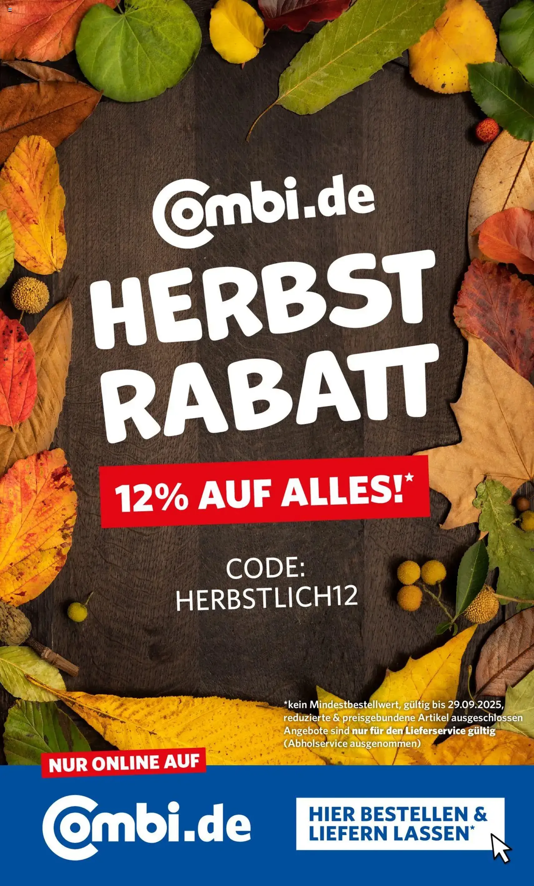 Combi Prospekt - Gültiger Prospekt ab 22.09.2025, Seite 19 von insgesamt 35 Combi Prospekt - Gültiger Prospekt ab 22.09.2025, Seite 19 von insgesamt 35