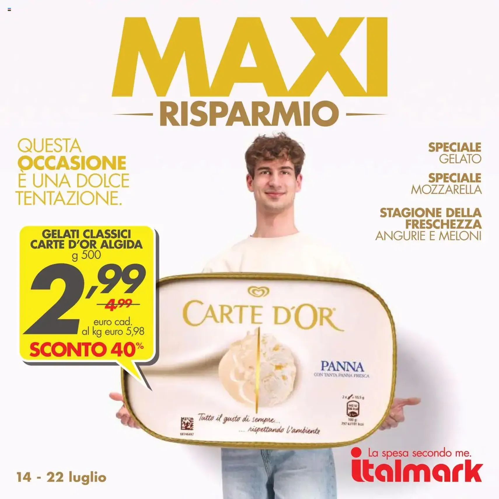 Volantino Italmark - volantino valido dal 14/07/2025 pagina 1 di 42
