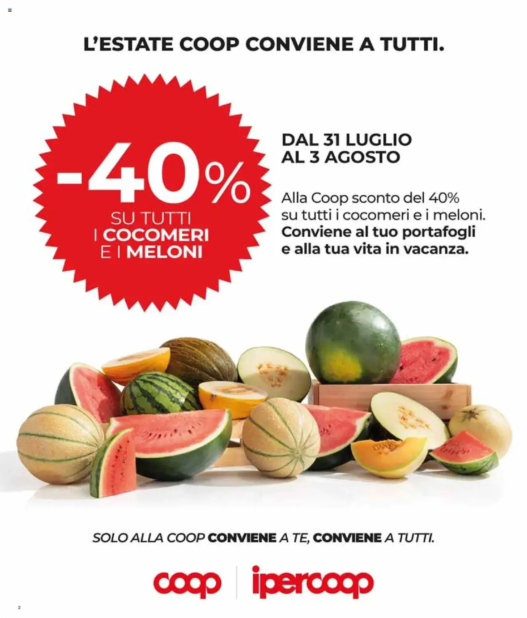 Volantino Ipercoop - volantino valido dal 31/07/2025 pagina 2 di 34