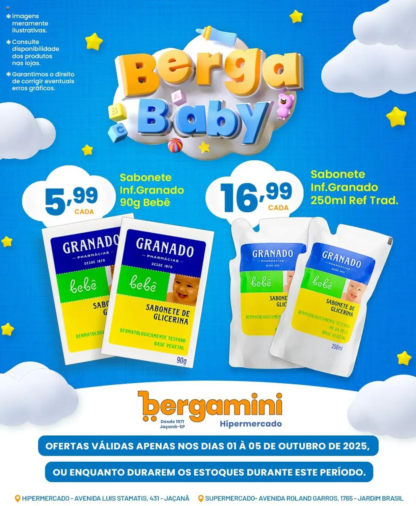 Supermercado Bergamini - Ofertas Berga Baby - folheto válido a partir de 01/10/2025 página 6 de 7