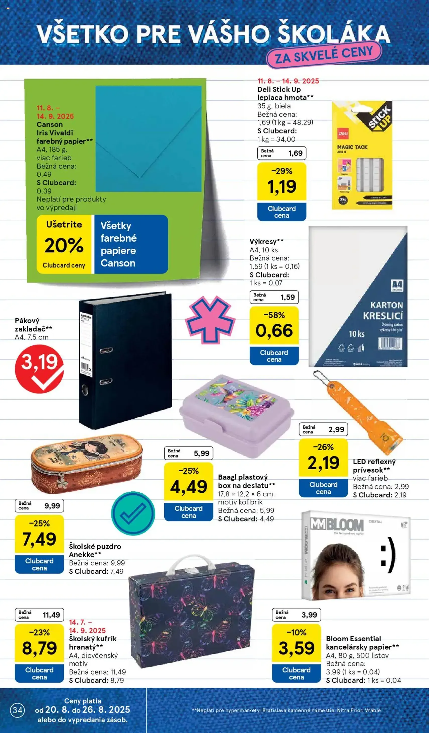 Tesco Hypermarket - leták - platný leták od 20.08.2025 strana 34 z 38