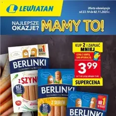 Lewiatan gazetka - podgląd gazetki ważnej od 23.10.2025