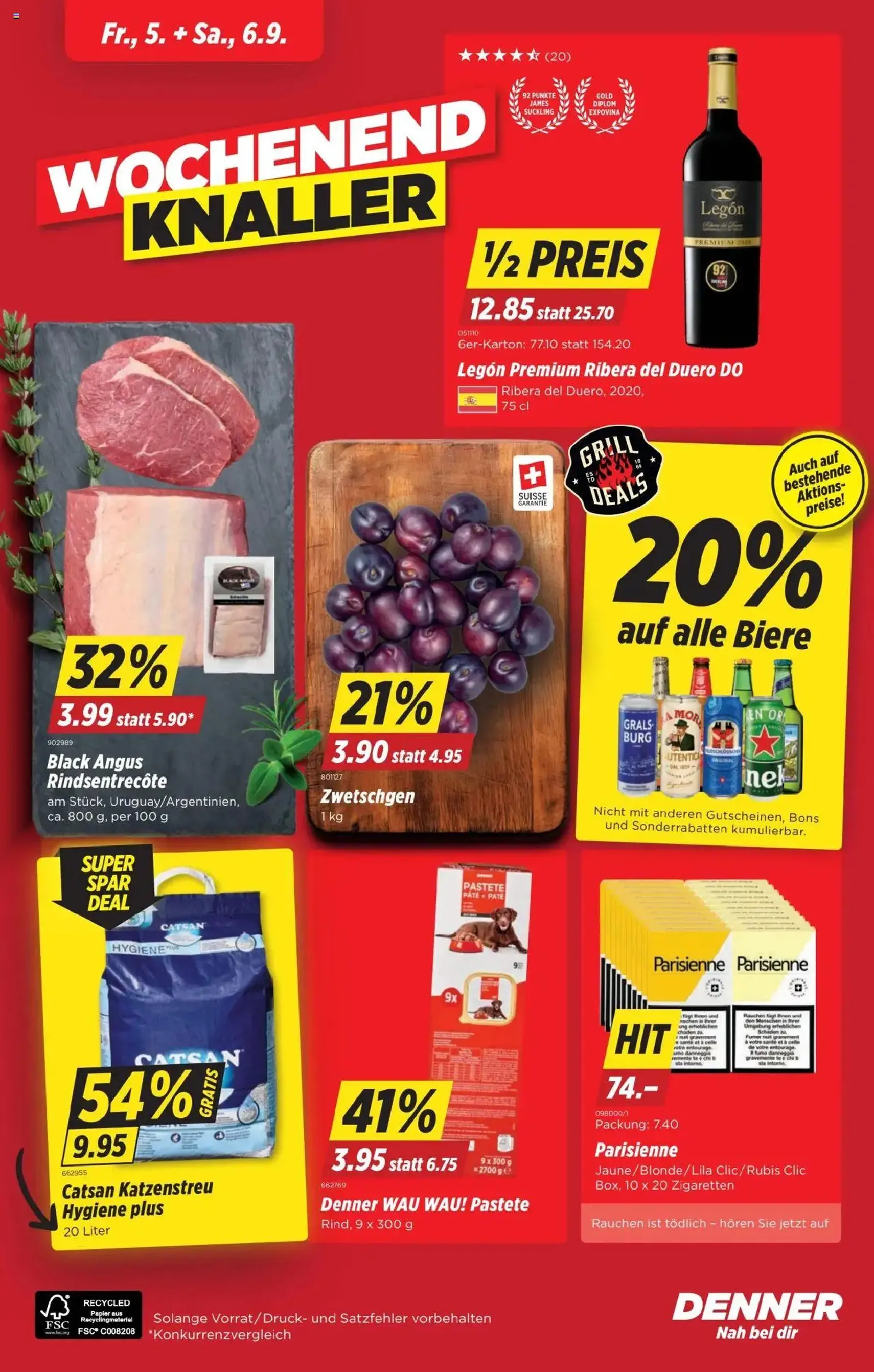 Denner Aktionen - Gültiger Prospekt ab 02.09.2025, Seite 24 von insgesamt 24 Denner Aktionen - Gültiger Prospekt ab 02.09.2025, Seite 24 von insgesamt 24