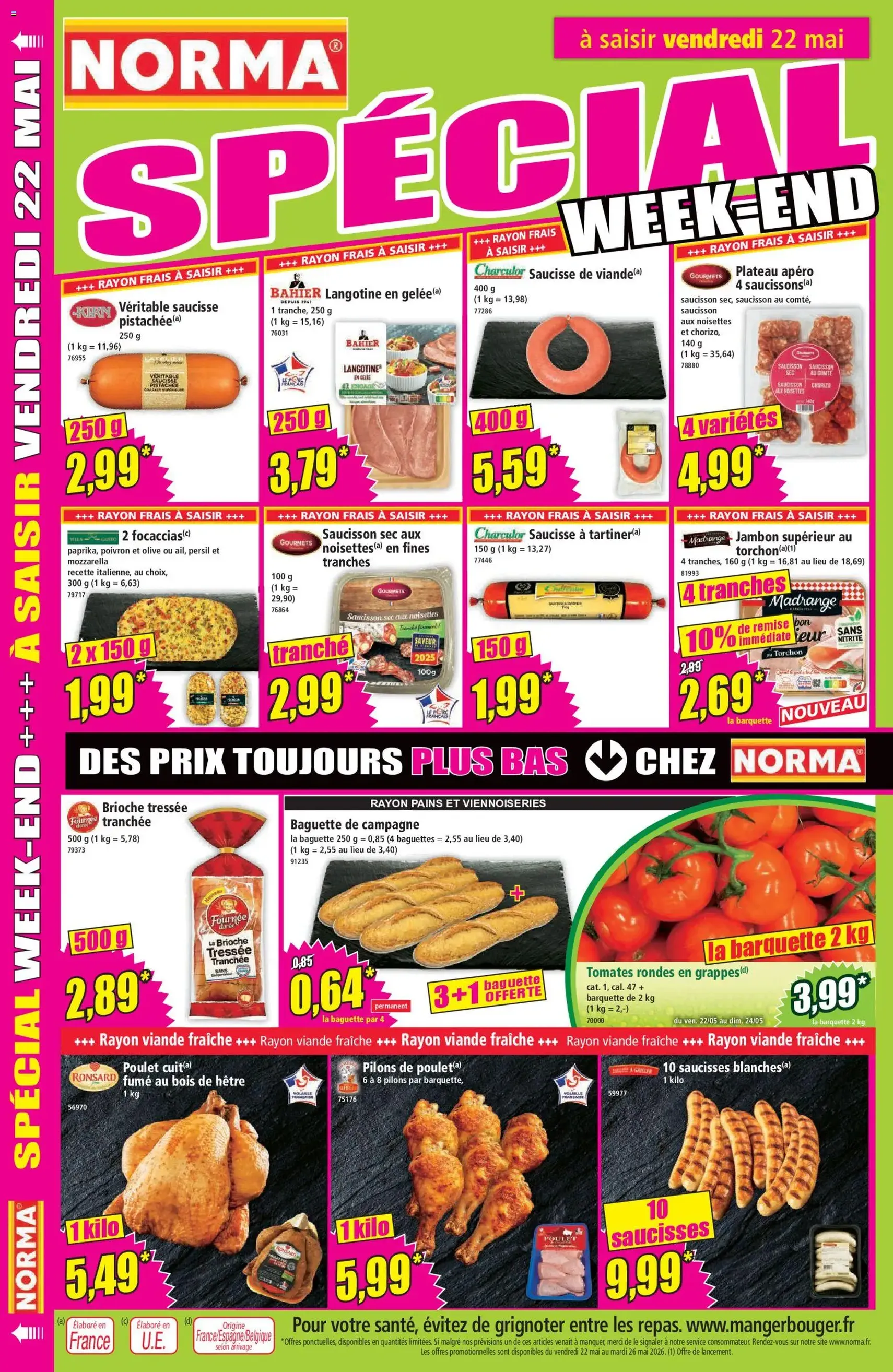 Norma catalogue - brochure valable à partir du 20/05/2026, page 12 sur 12