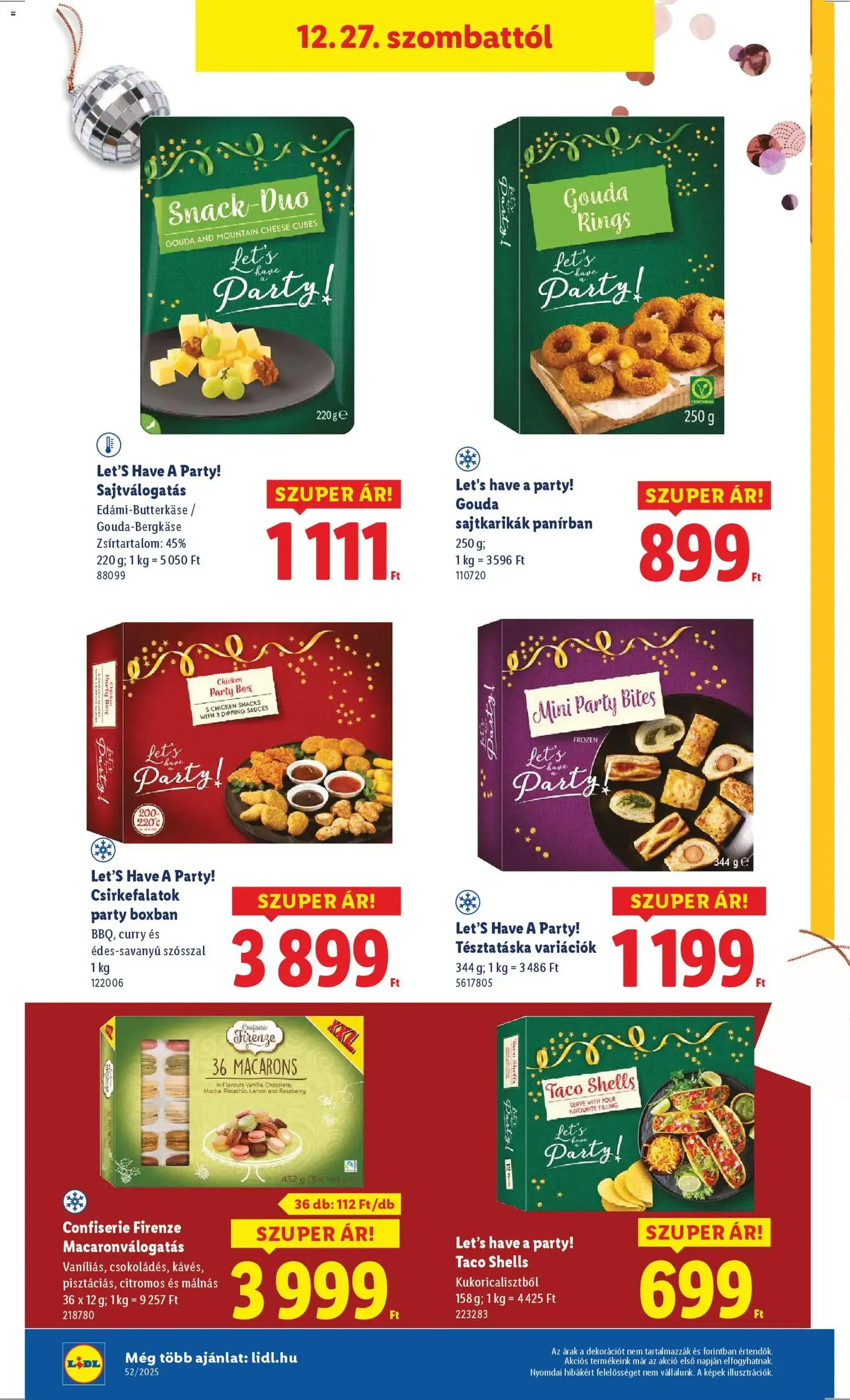 Lidl Akciós újság - 2025.12.27. érvényes szórólap 8 oldal 48 oldalból