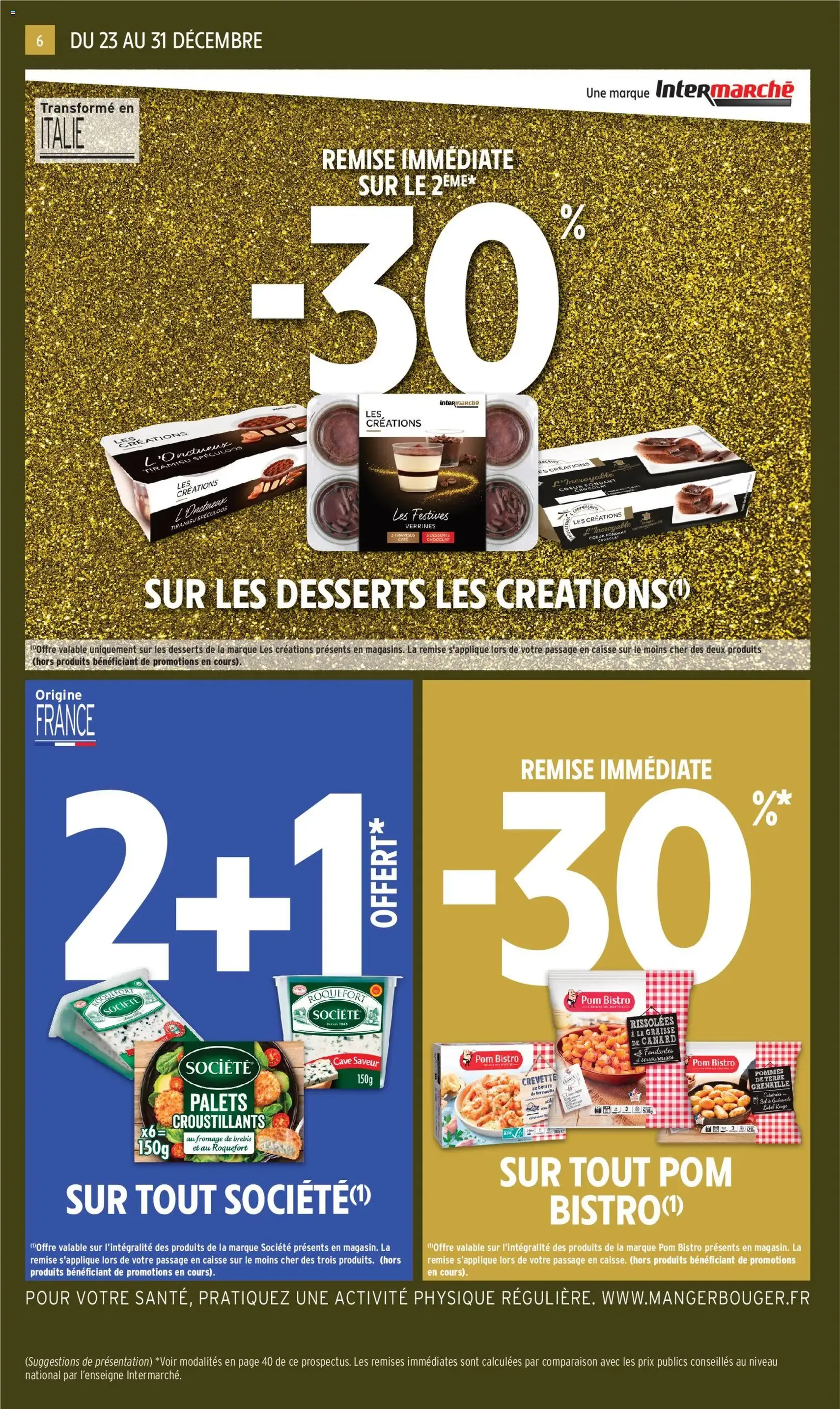 Intermarché catalogue semaine 52 - brochure valable à partir du 23/12/2025, page 6 sur 44
