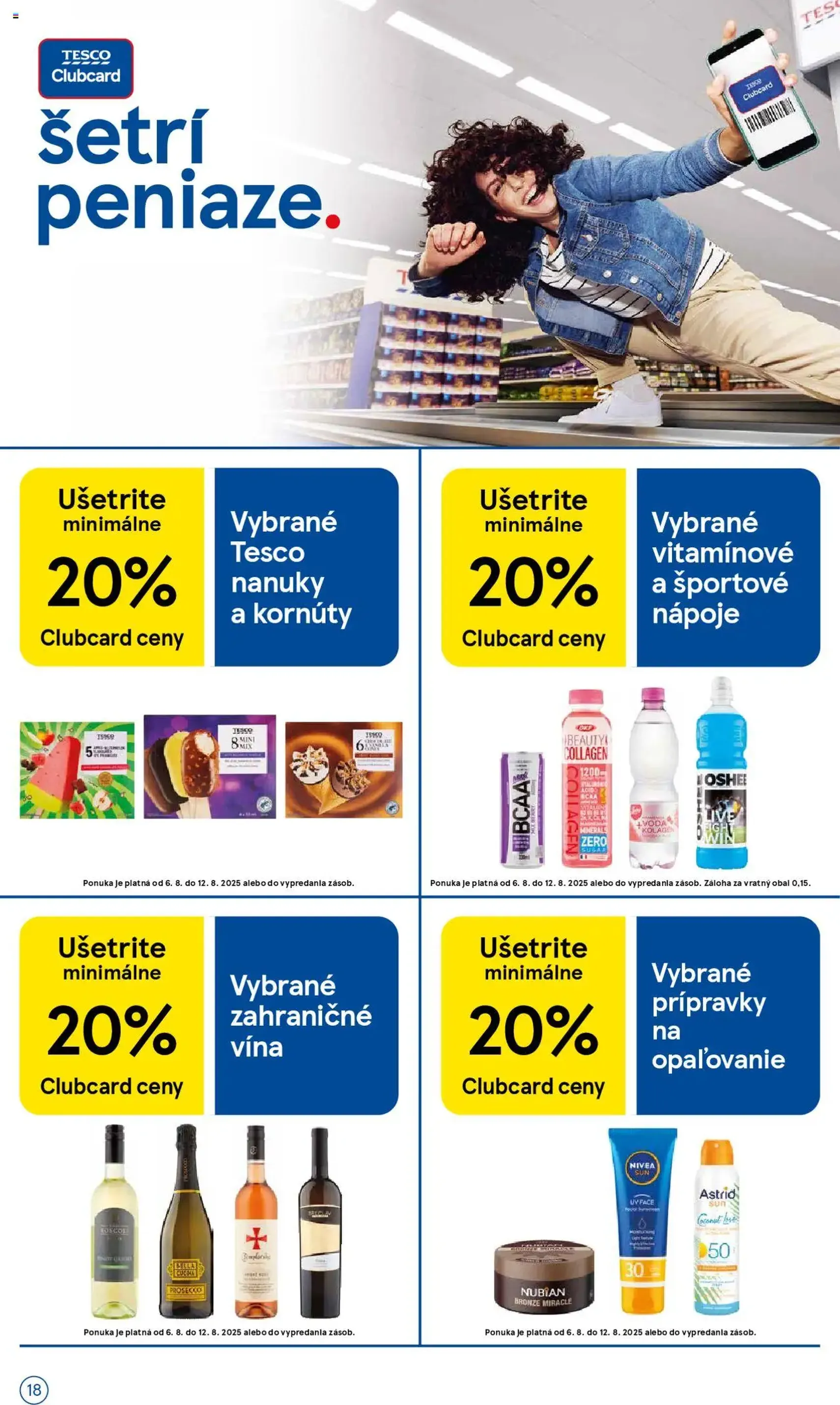 Tesco Hypermarket - leták - platný leták od 06.08.2025 strana 18 z 41 Tesco Hypermarket - leták - platný leták od 06.08.2025 strana 18 z 41