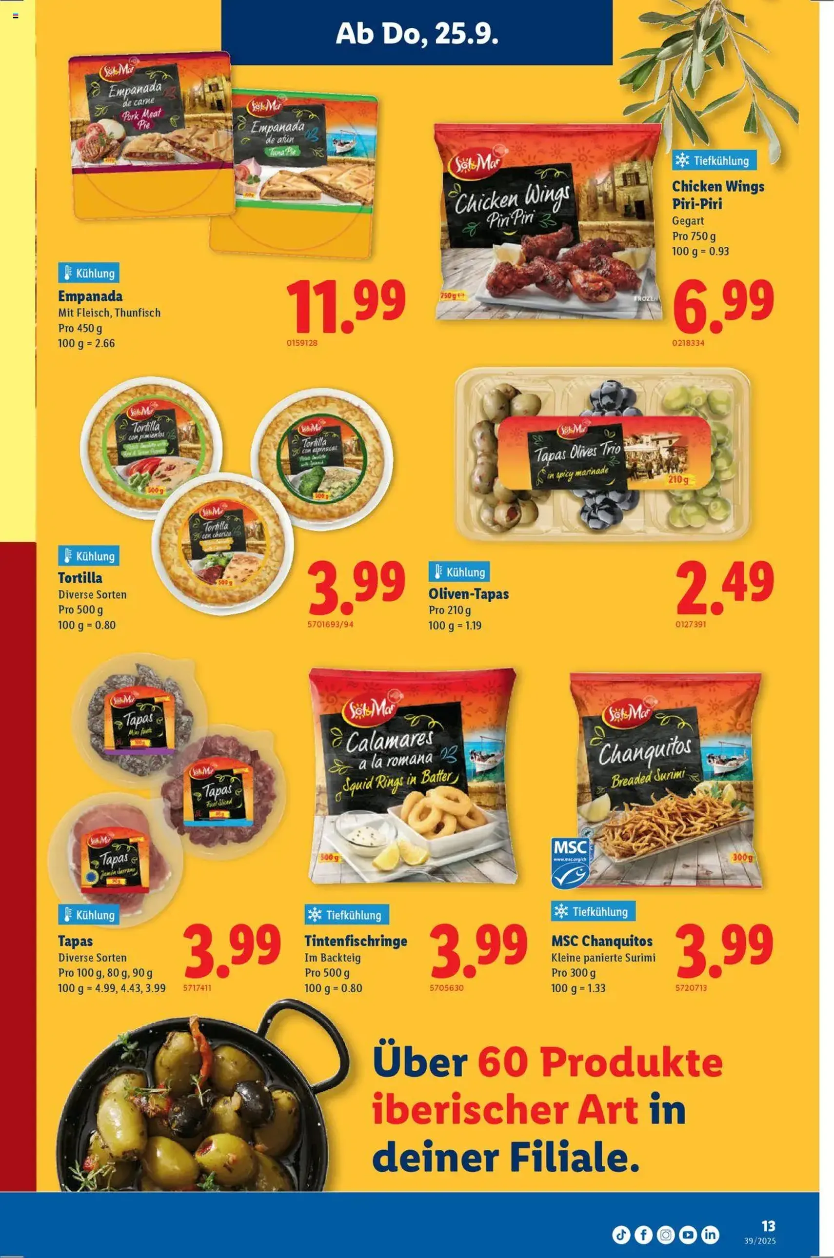 Lidl Aktionen - Gültiger Prospekt ab 25.09.2025, Seite 13 von insgesamt 32