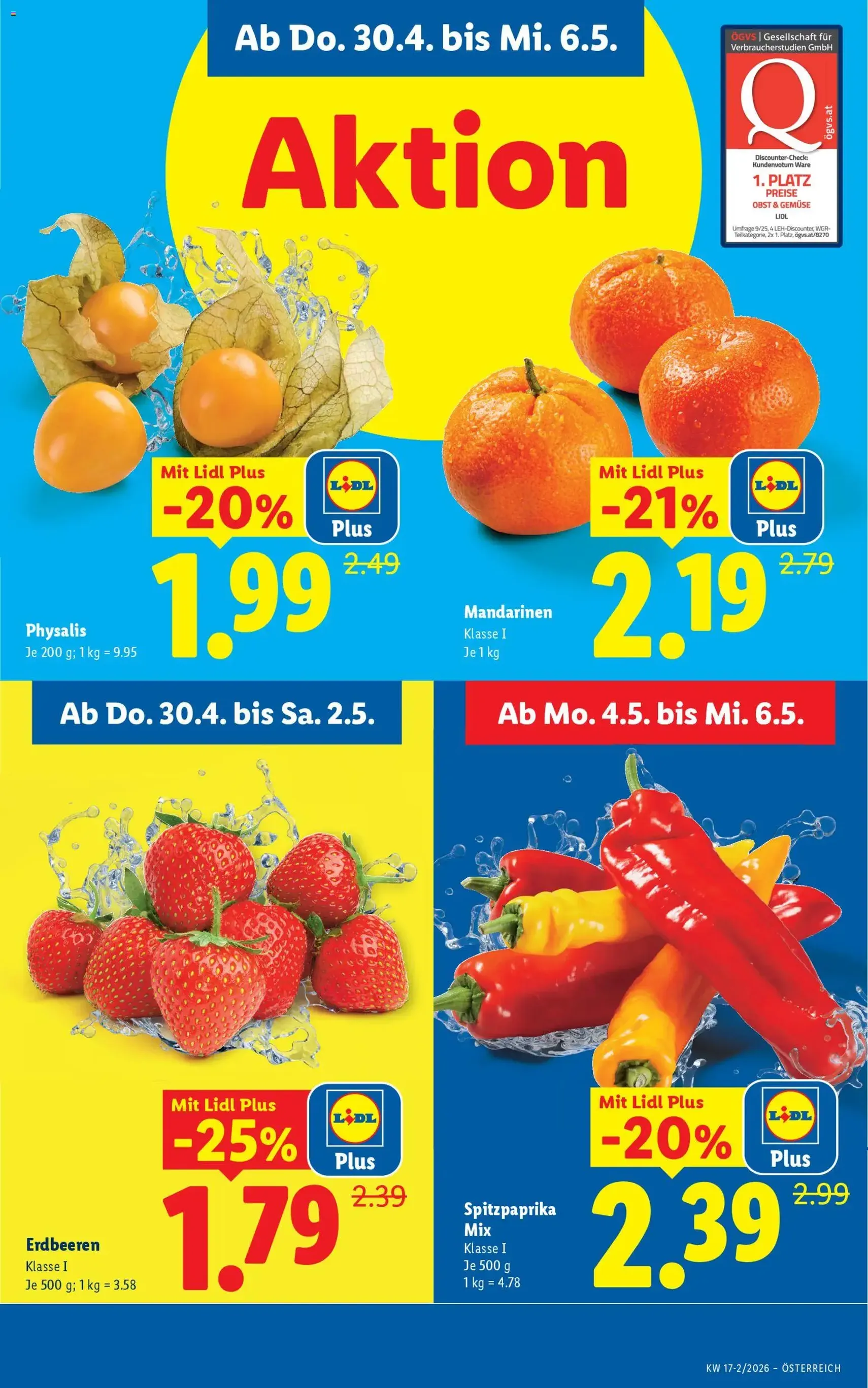Lidl - Flugblatt - Gültiger Prospekt ab 30.04.2026, Seite 3 von insgesamt 49