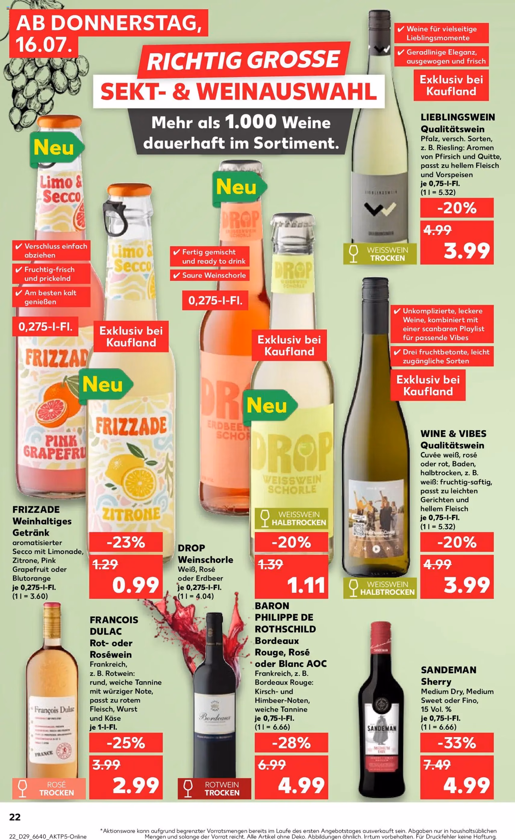 Kaufland Prospekt - Gültiger Prospekt ab 16.07.2026, Seite 22 von insgesamt 56