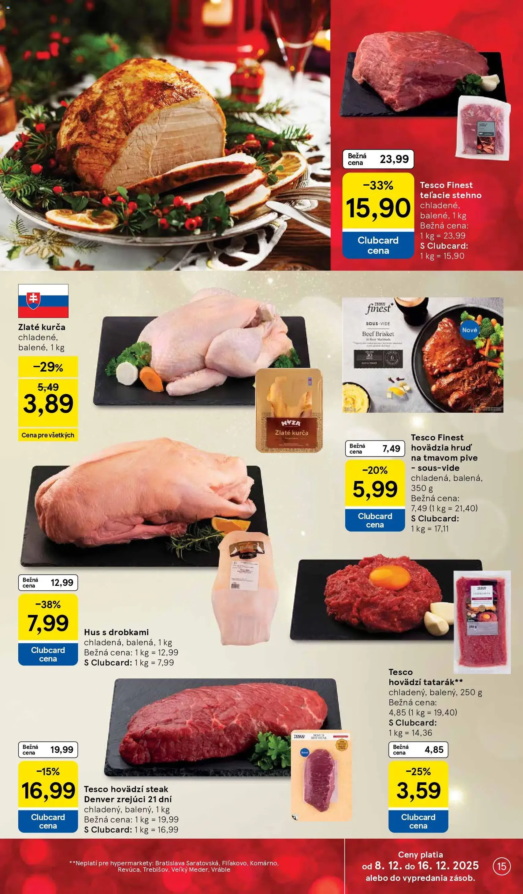 Tesco Hypermarket - leták - platný leták od 08.12.2025 strana 15 z 49