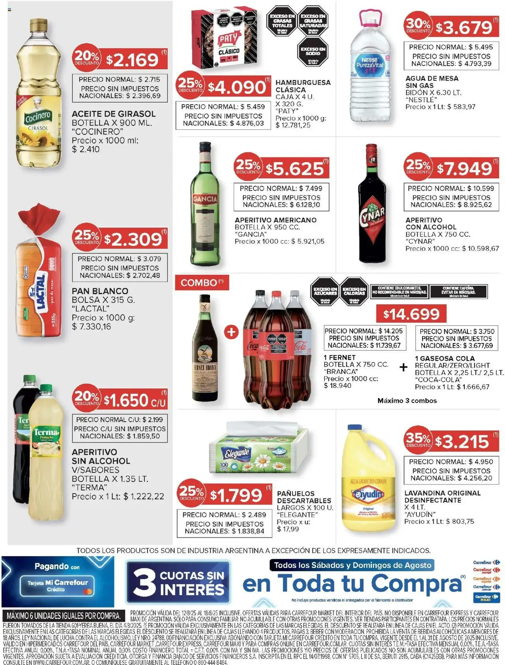 Carrefour Market catálogo - folleto válido desde 12/08/2025 página 10 de 21 Carrefour Market catálogo - folleto válido desde 12/08/2025 página 10 de 21