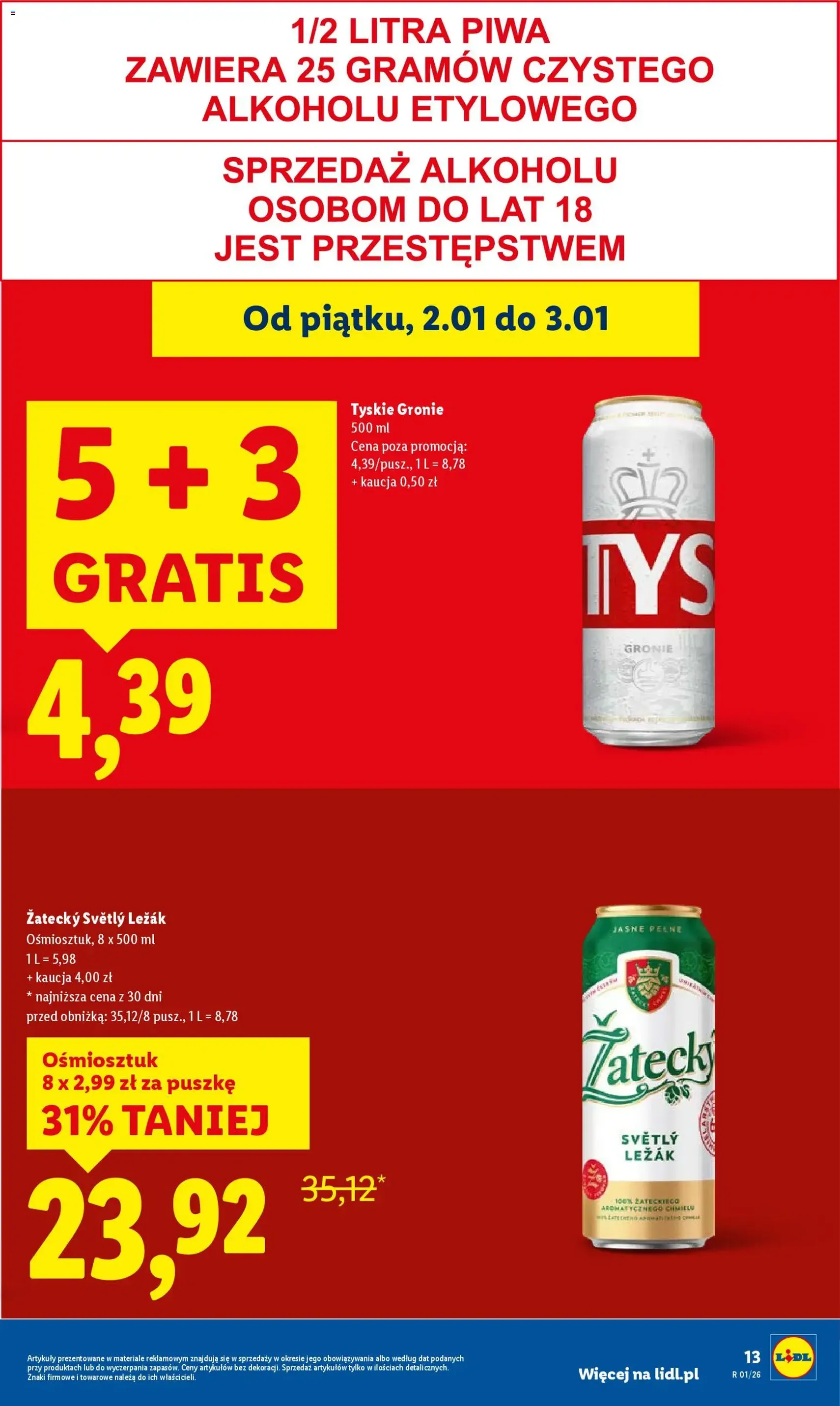 Lidl Gazetka - ważny gazetka od 02.01.2026 strona 13 z 51