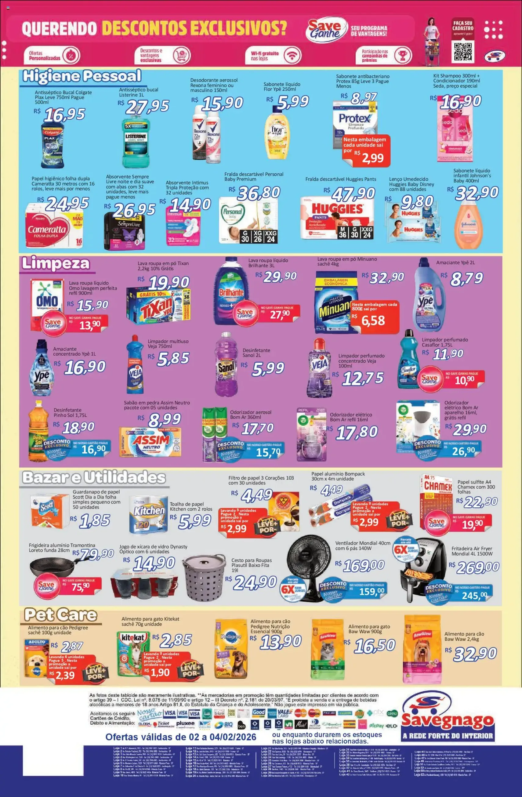 Savegnago - Ofertas da semana - folheto válido a partir de 02/02/2026 página 4 de 4