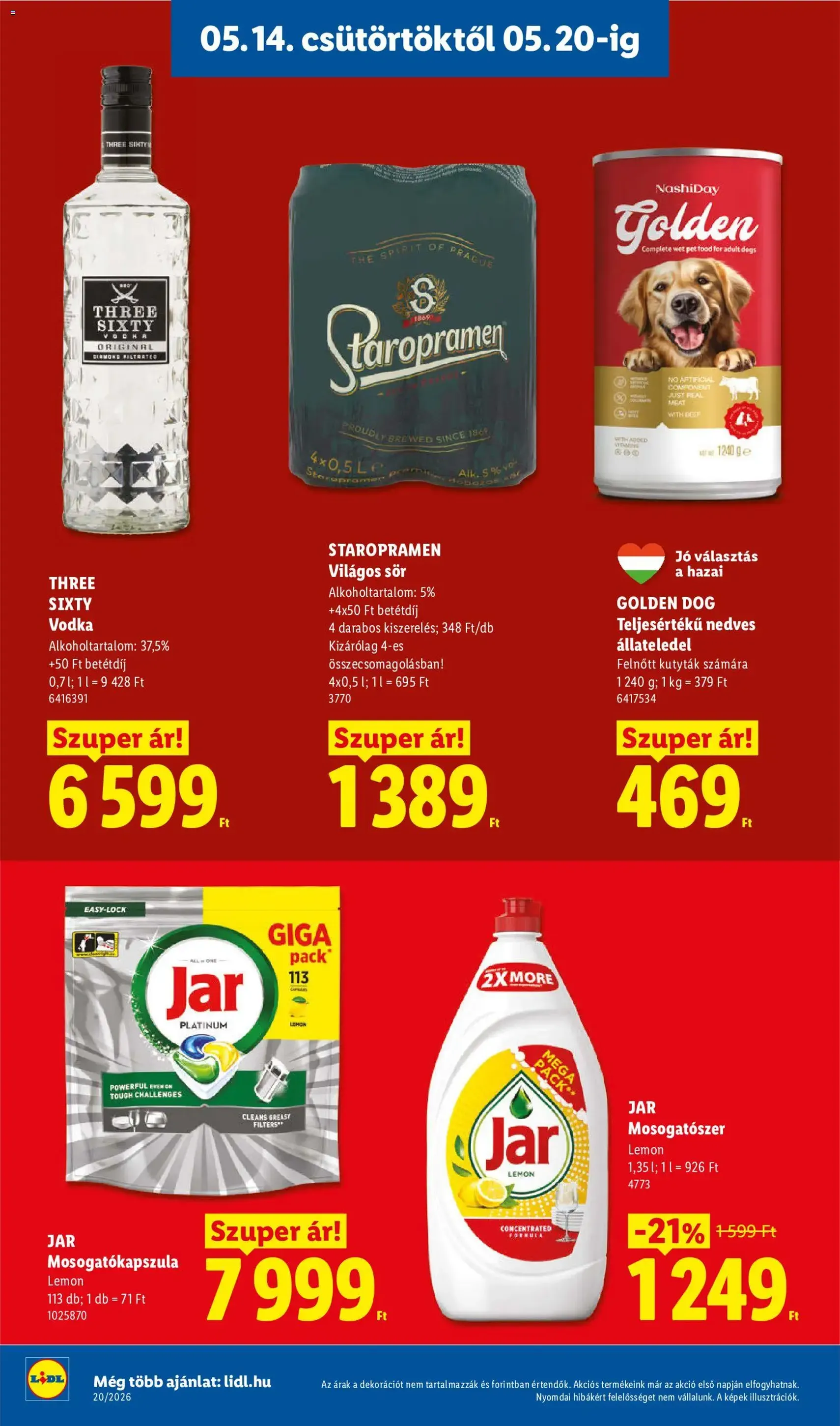 Lidl akciós újság - 2026.05.14. érvényes szórólap 18 oldal 68 oldalból