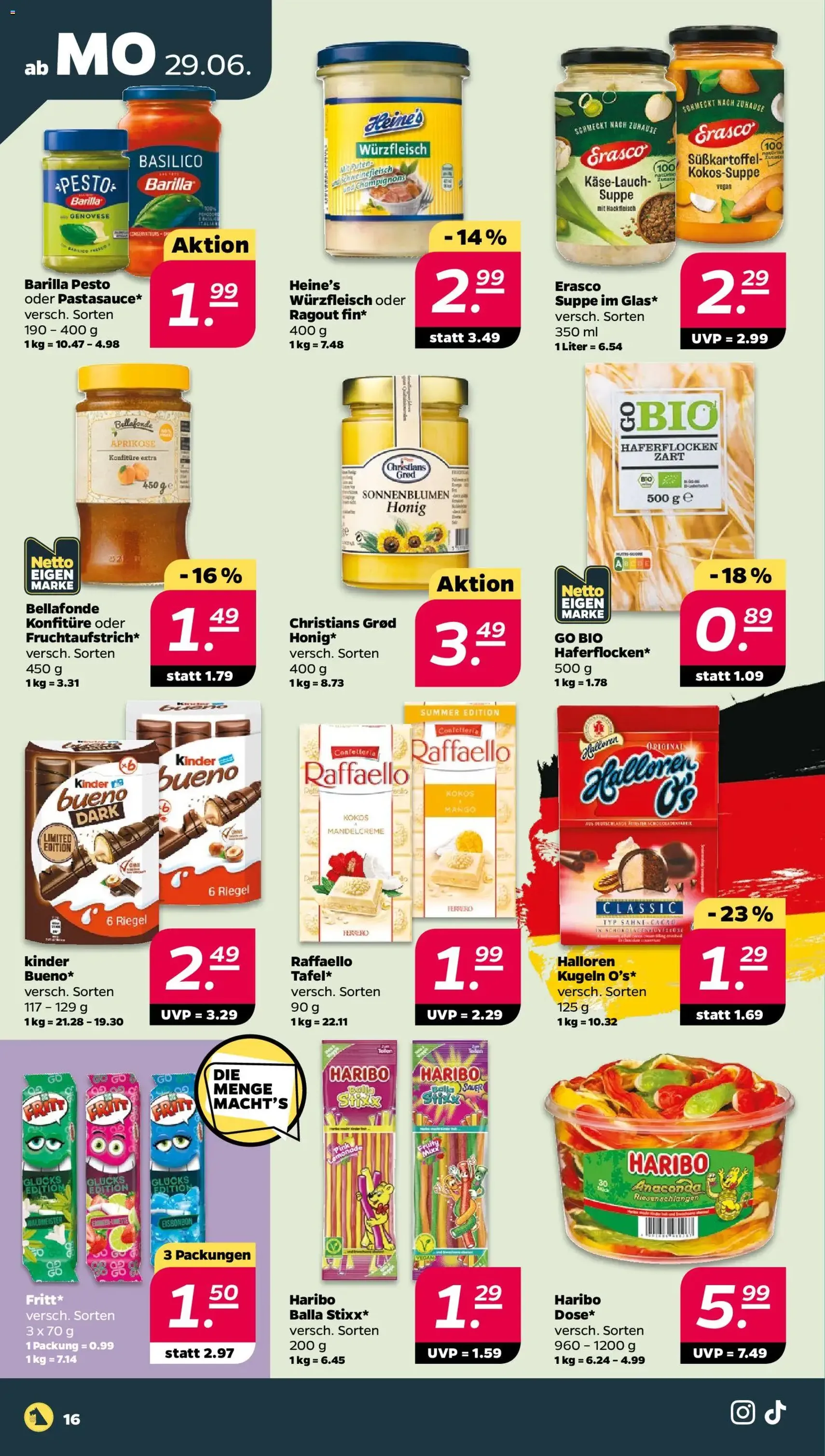 Netto Prospekt - Gültiger Prospekt ab 29.06.2026, Seite 16 von insgesamt 37