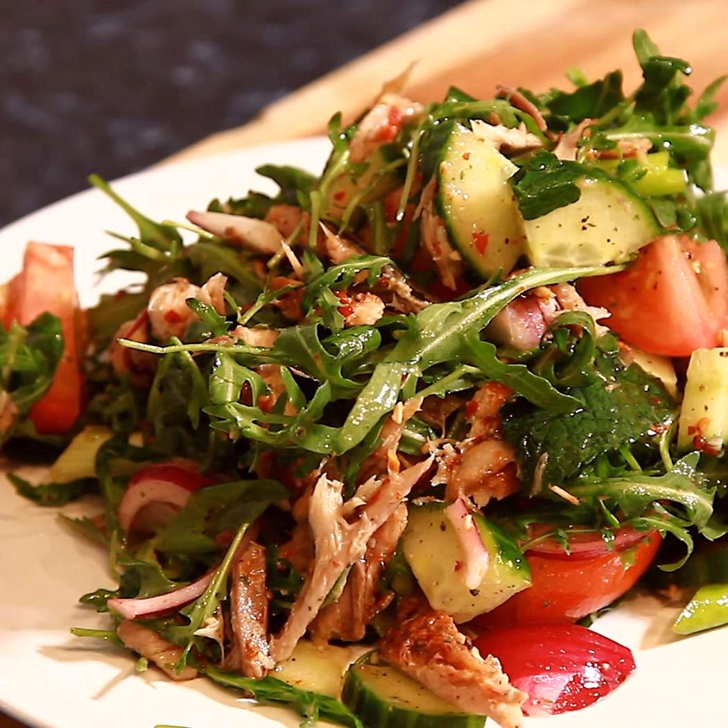 Sgombro in insalata estivo