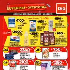 Vista previa del folleto Supermercado DIA Ofertas válido desde 29/07/2026