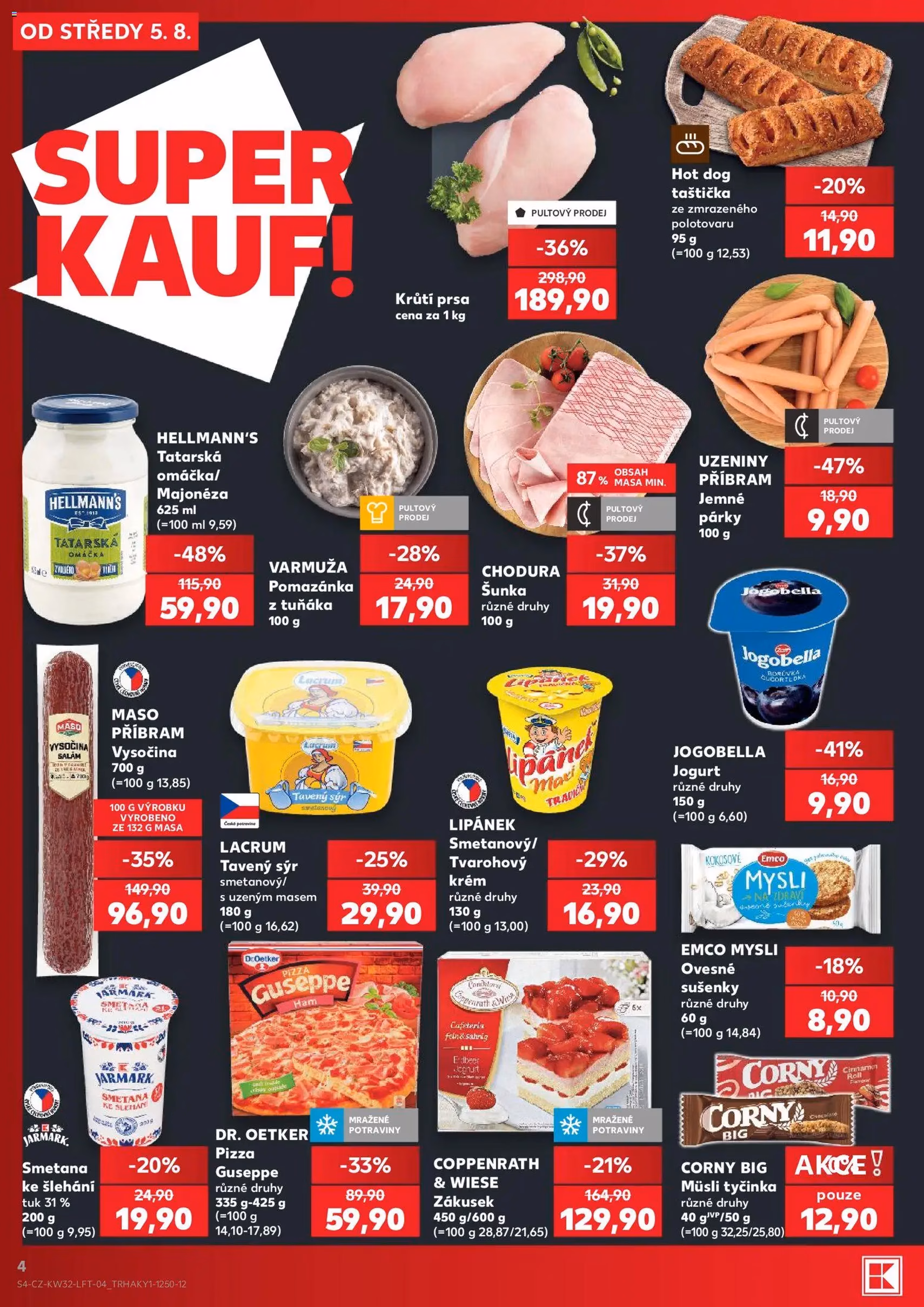 Kaufland leták - platný leták od 05.08.2026 strana 4 z 54