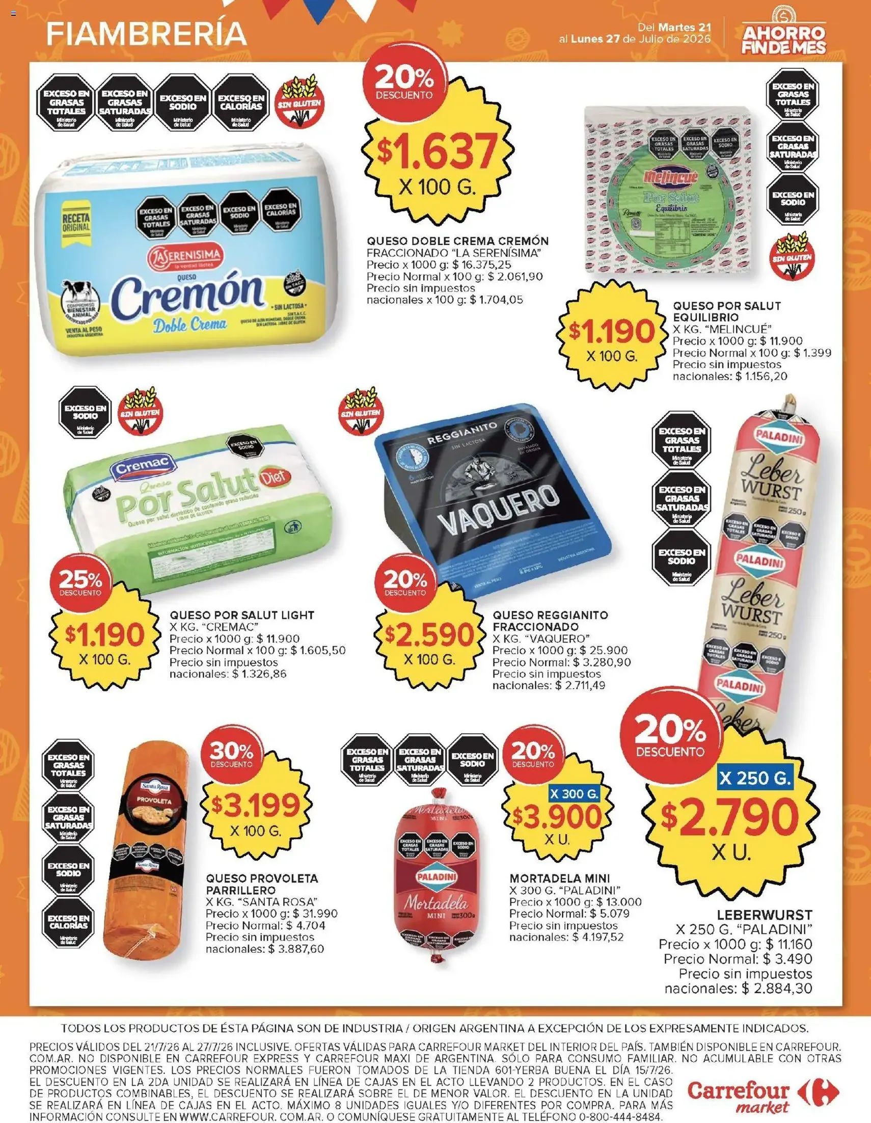Carrefour Market catálogo - folleto válido desde 21/07/2026 página 4 de 21