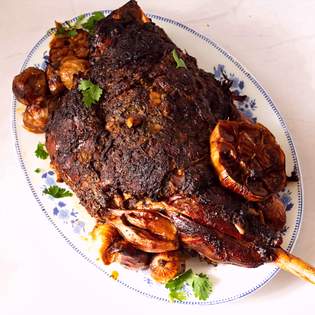 Recipe preview Slow Roasted Lamb Leg