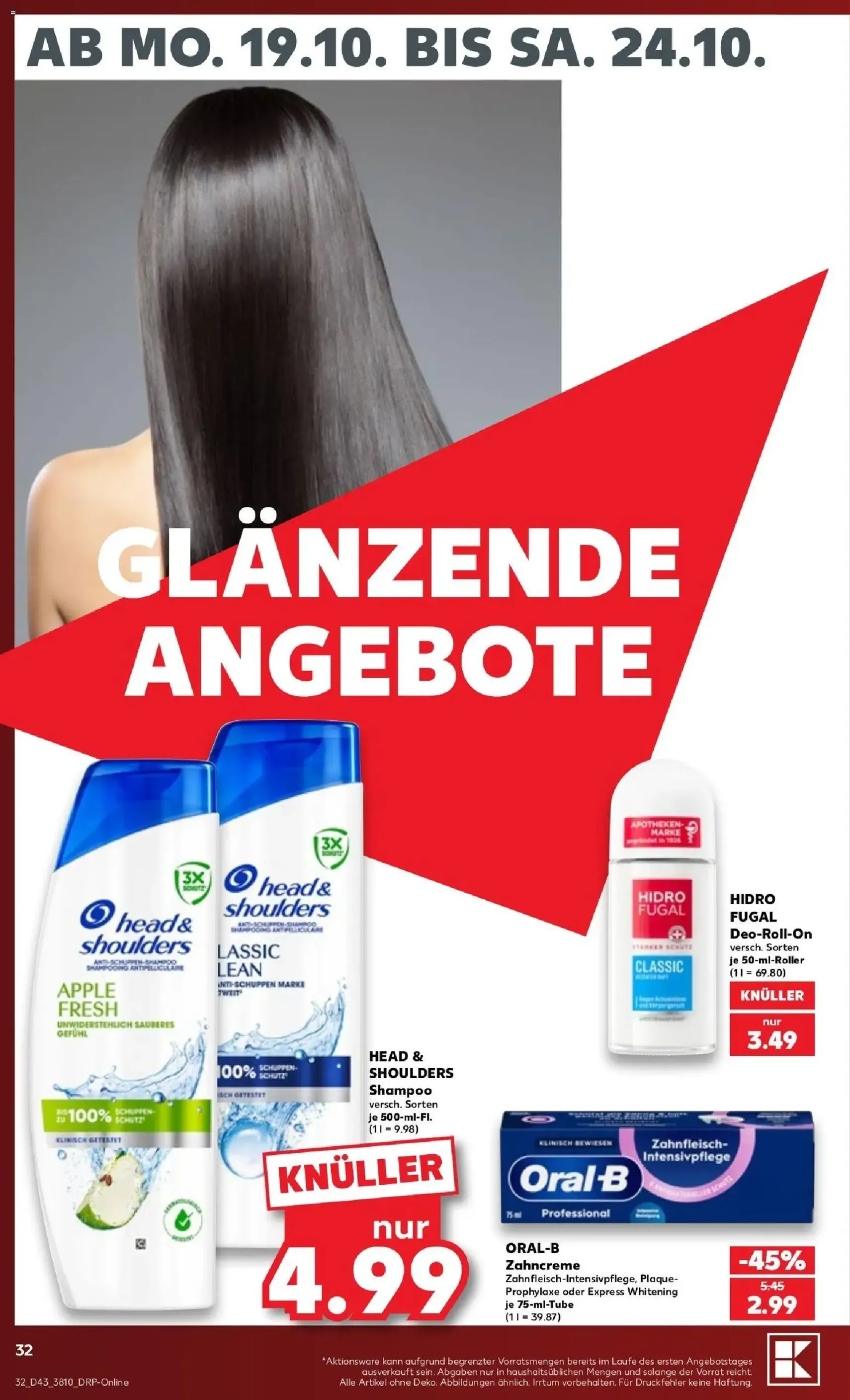 Kaufland Prospekt - Gültiger Prospekt ab 19.10.2026, Seite 32 von insgesamt 68